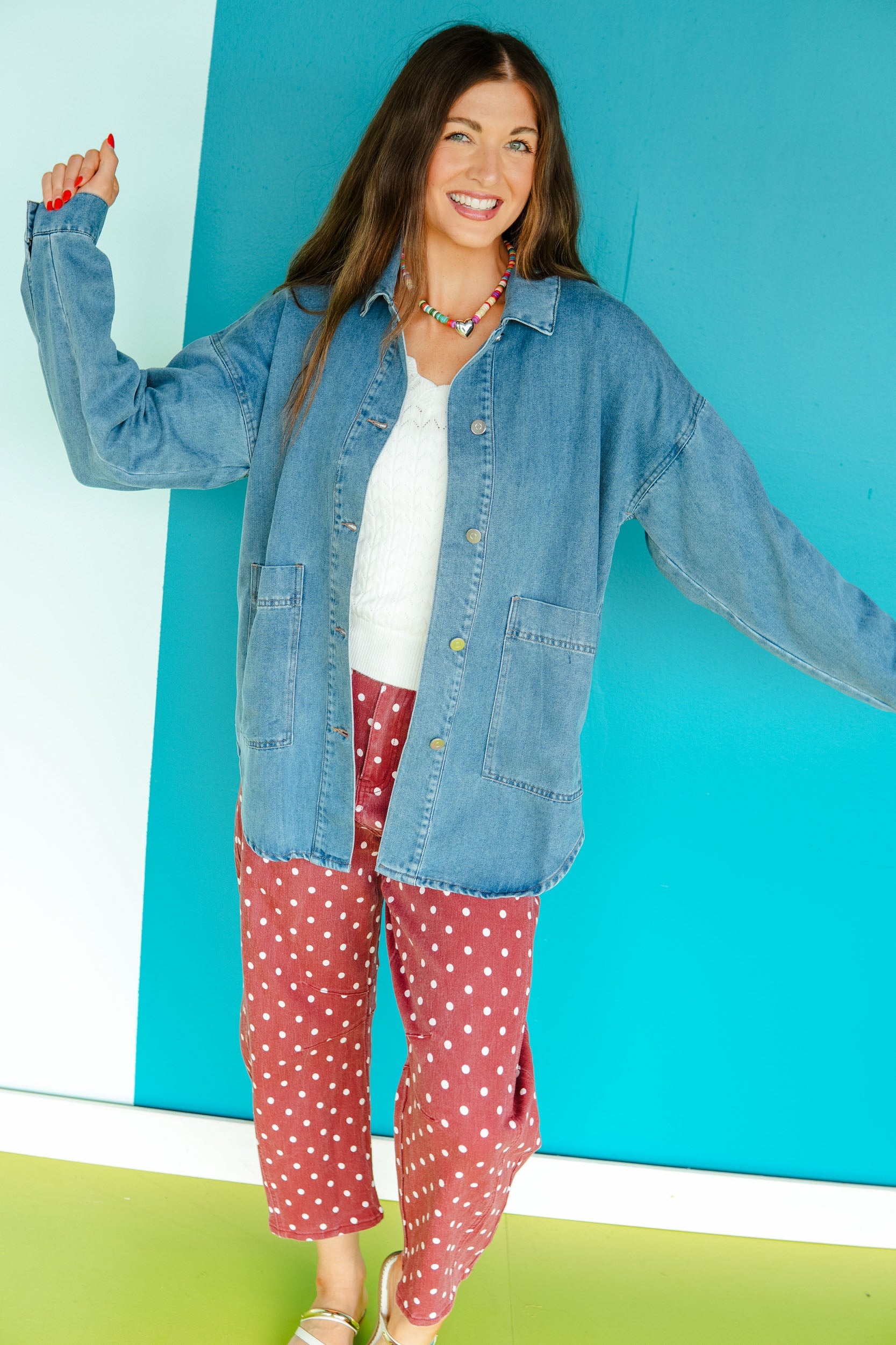 falling for it denim image