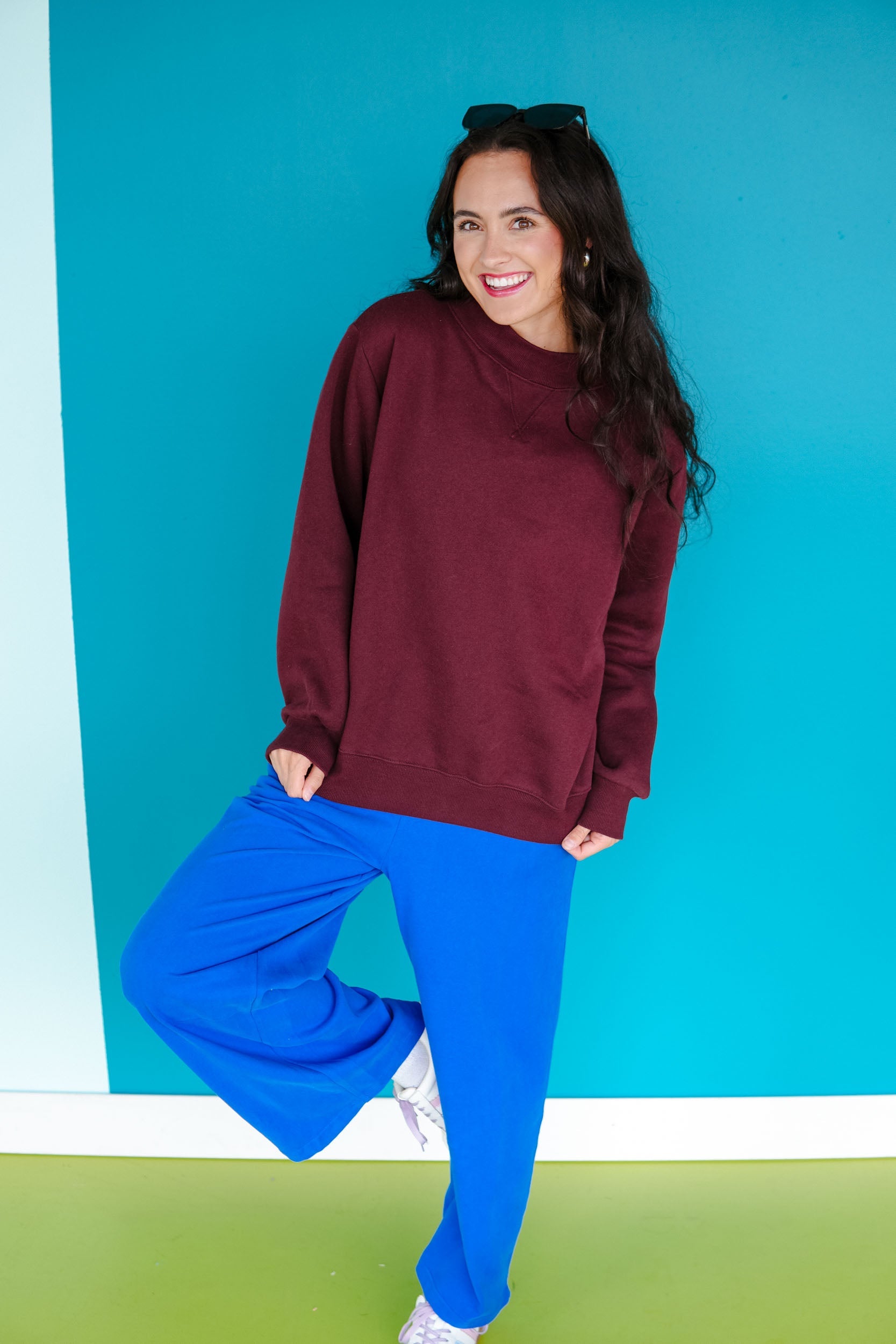 paigepullovermaroon image