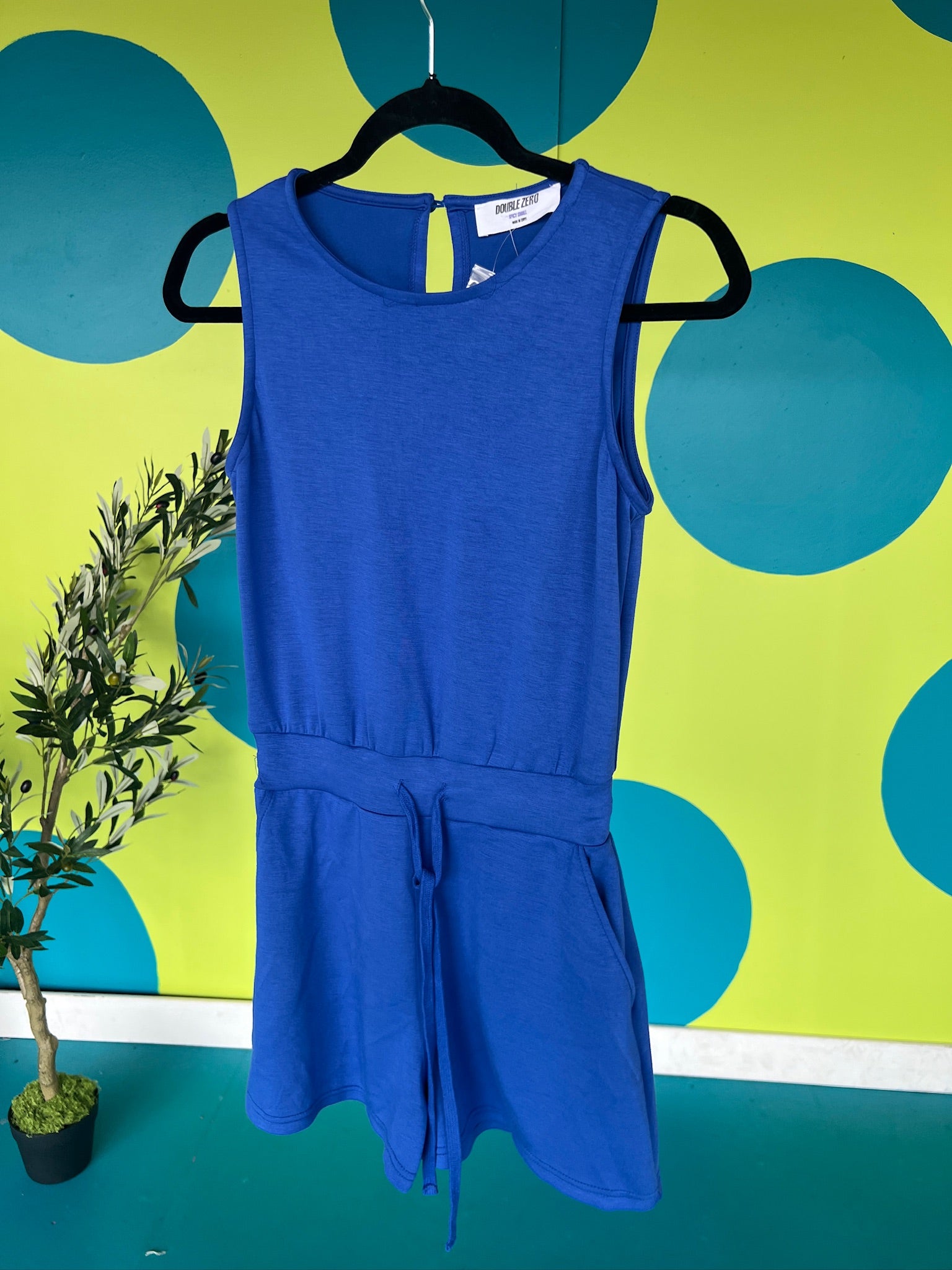 [Defect Sale] Capri Sleeveless Romper - SMALL + MEDIUM