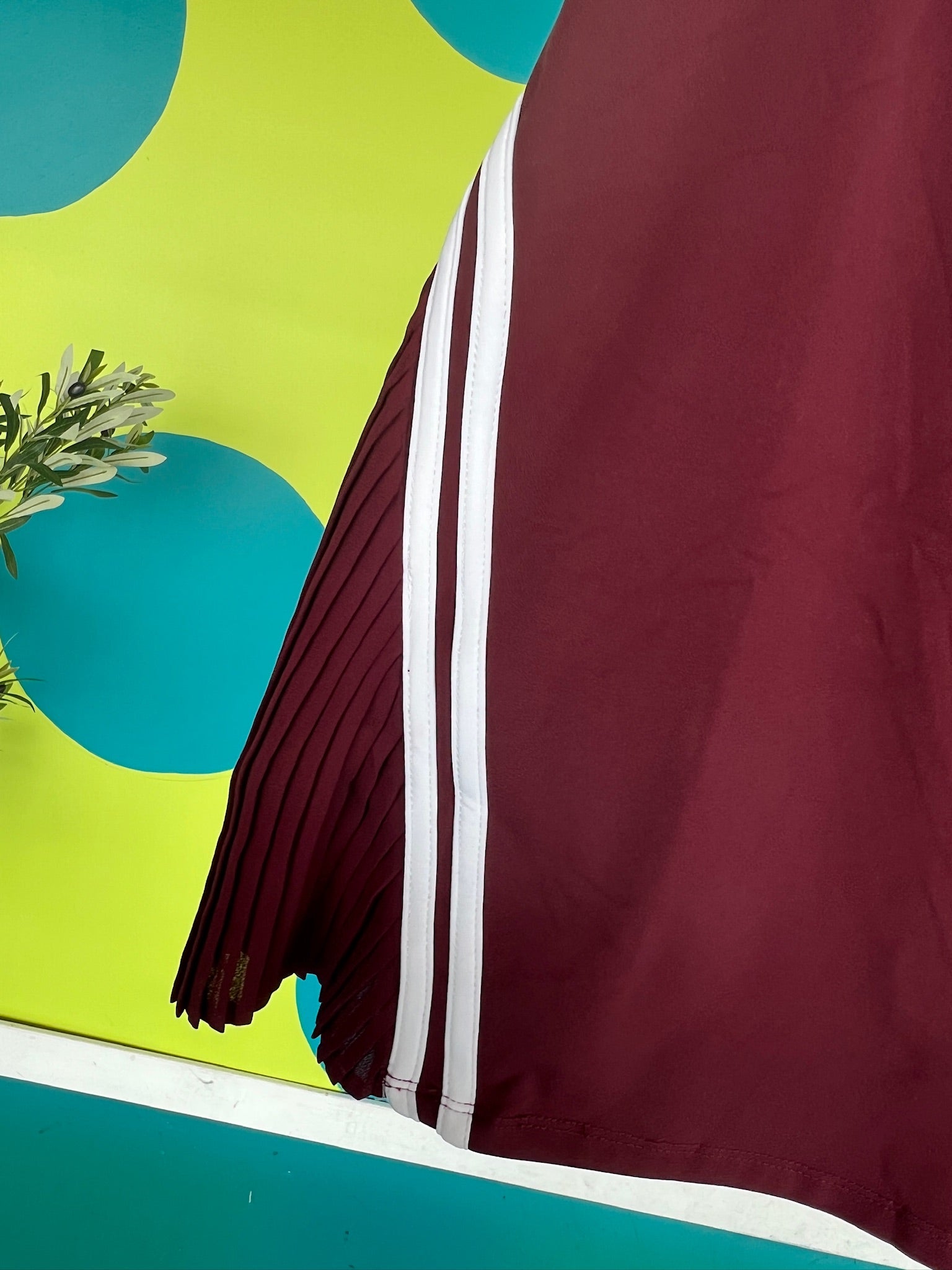 [Defect Sale] Lorella Active Skort - Wine - SMALL