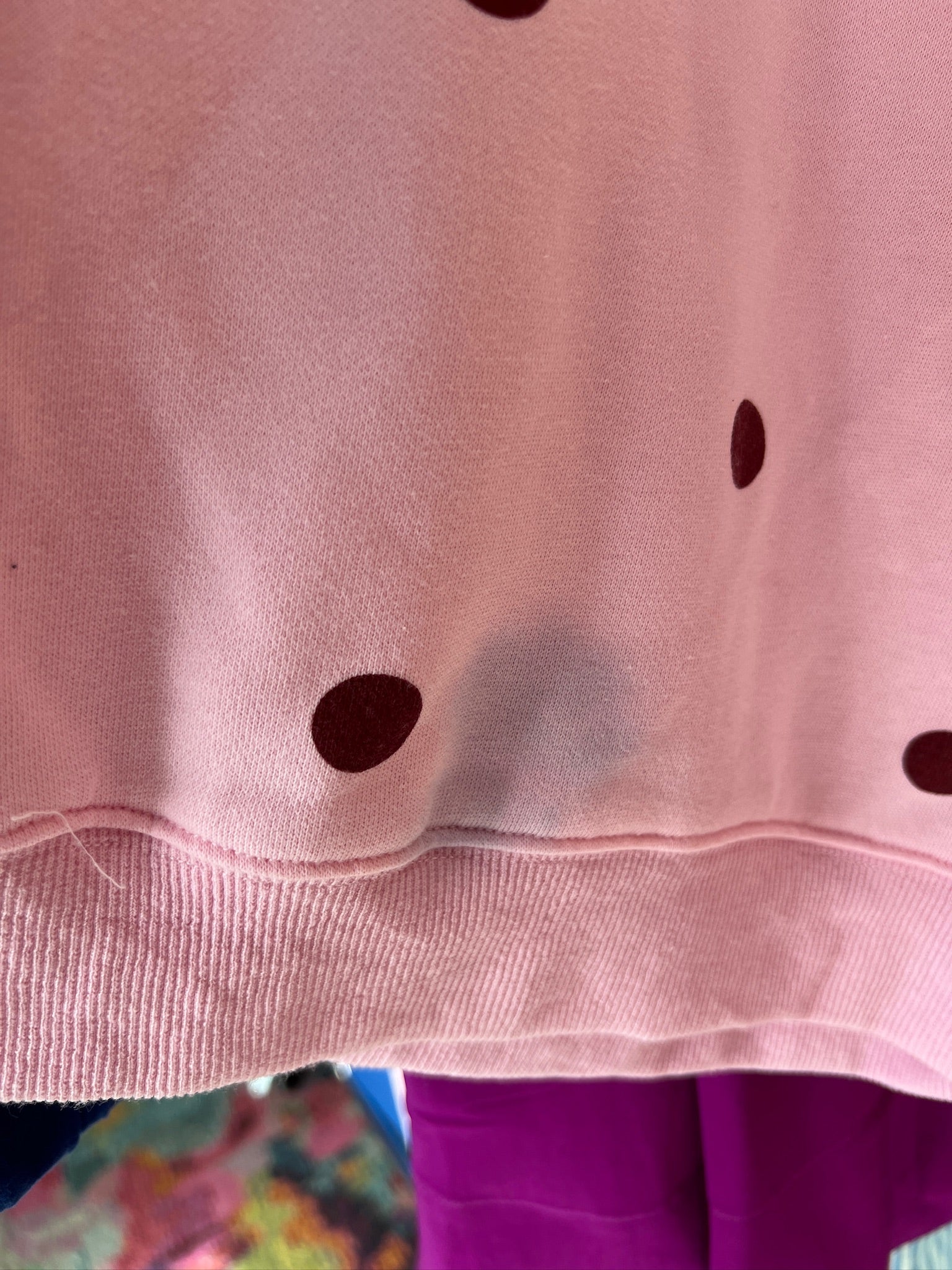 [Defect Sale] Sonny Polka Dot Pullover- SMALL