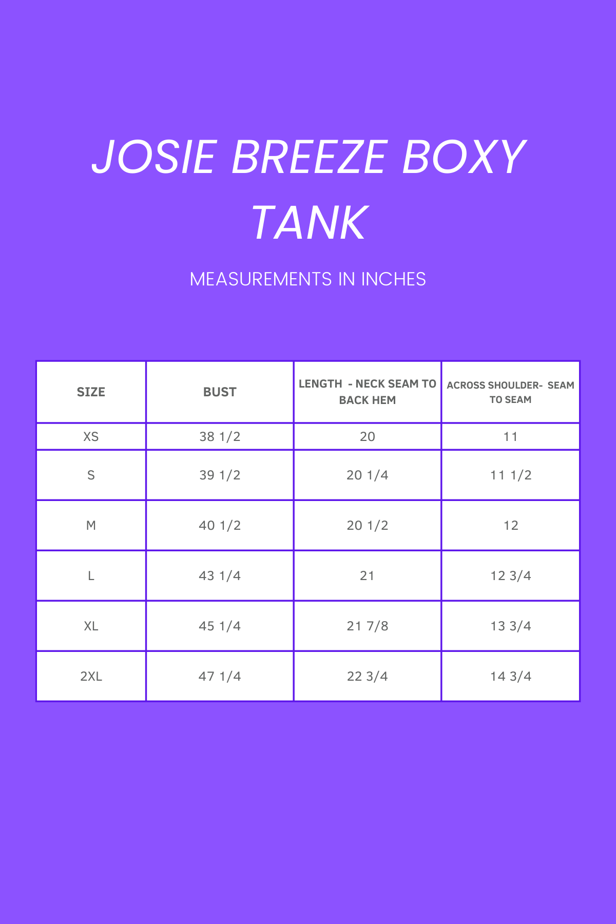 [Ellevate Basics] Josie Breeze Boxy Tank
