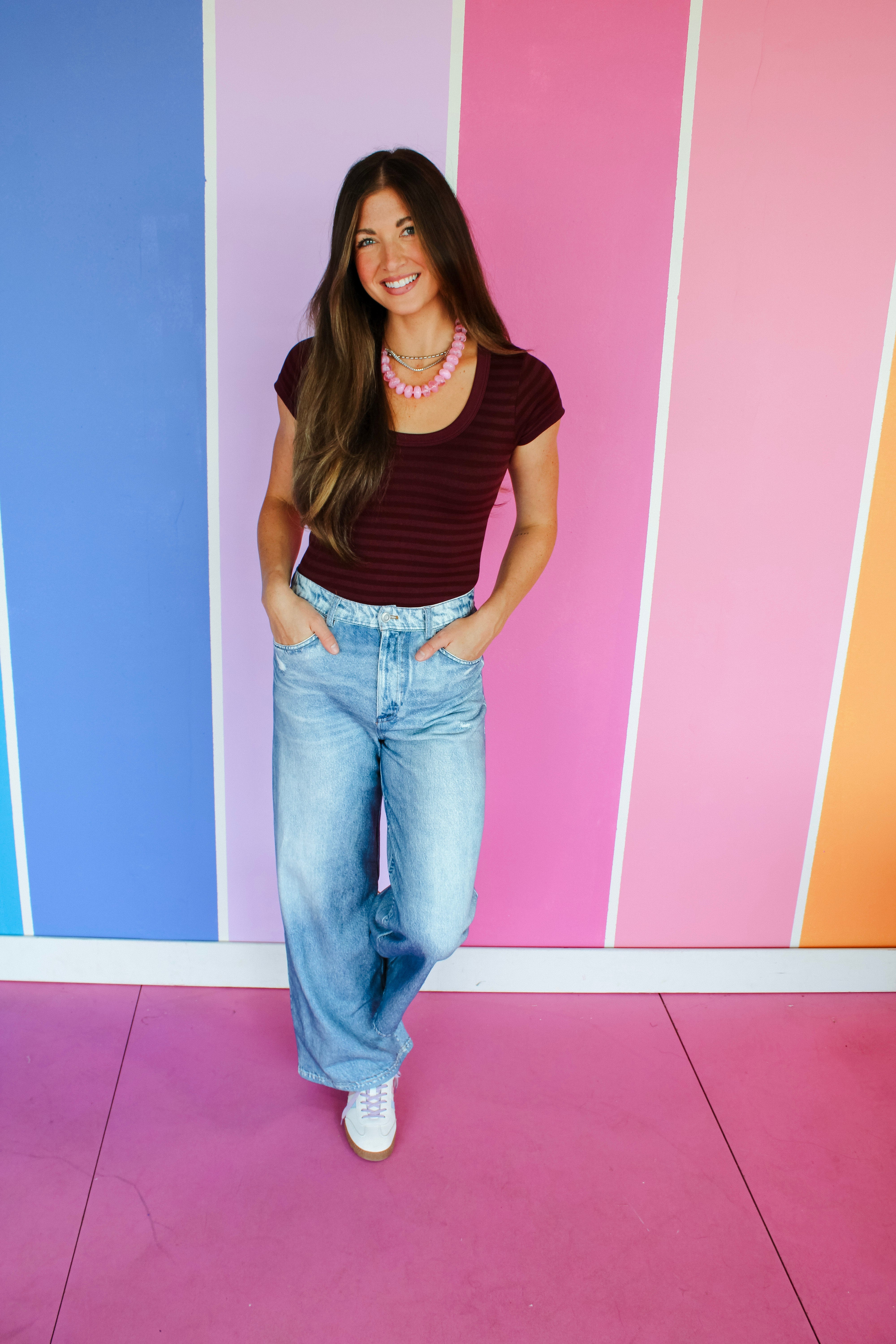 Walk the Line Denim Sweatpants - Cool Wash