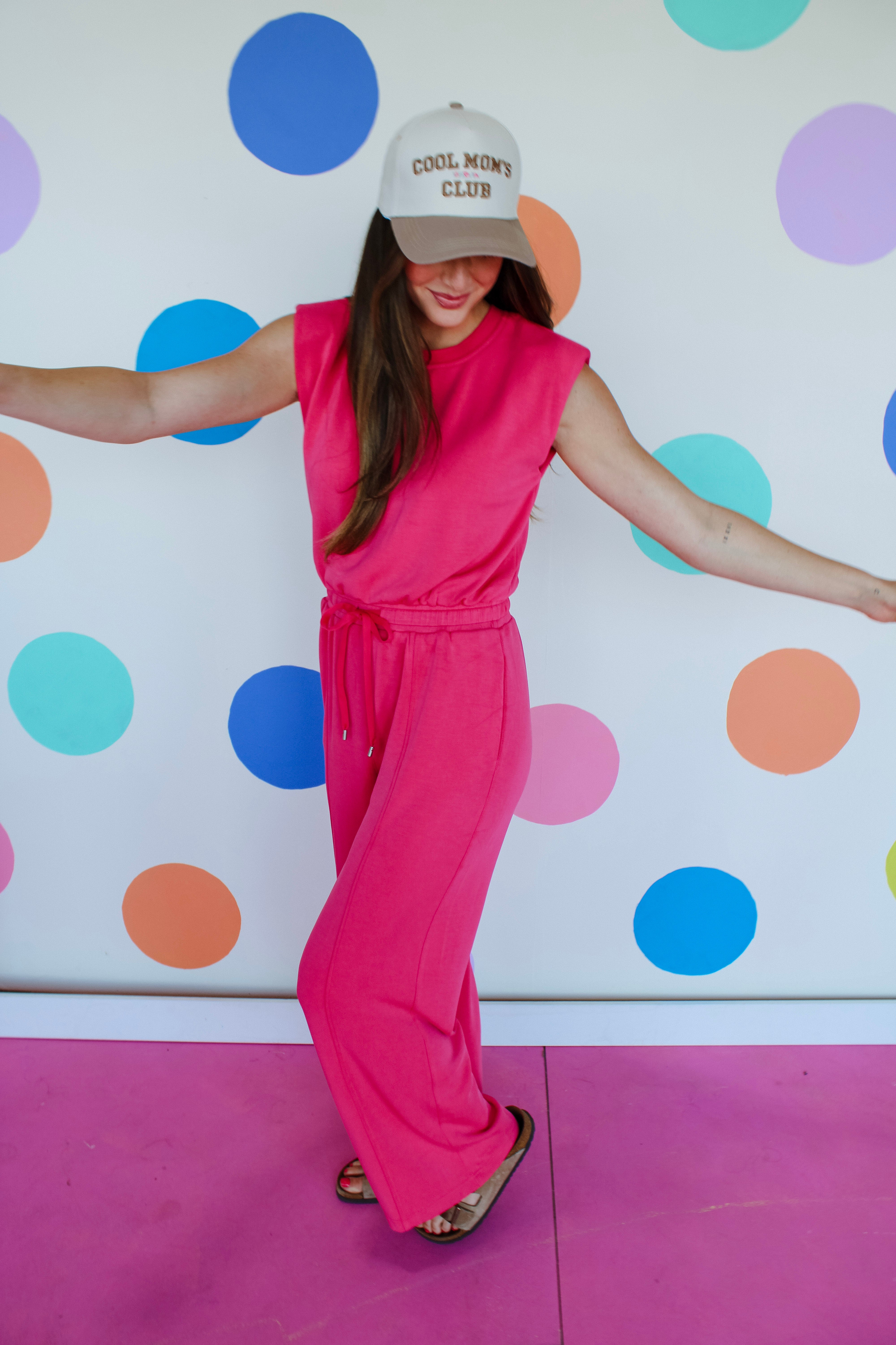 Heather Sleeveless Jumpsuit
