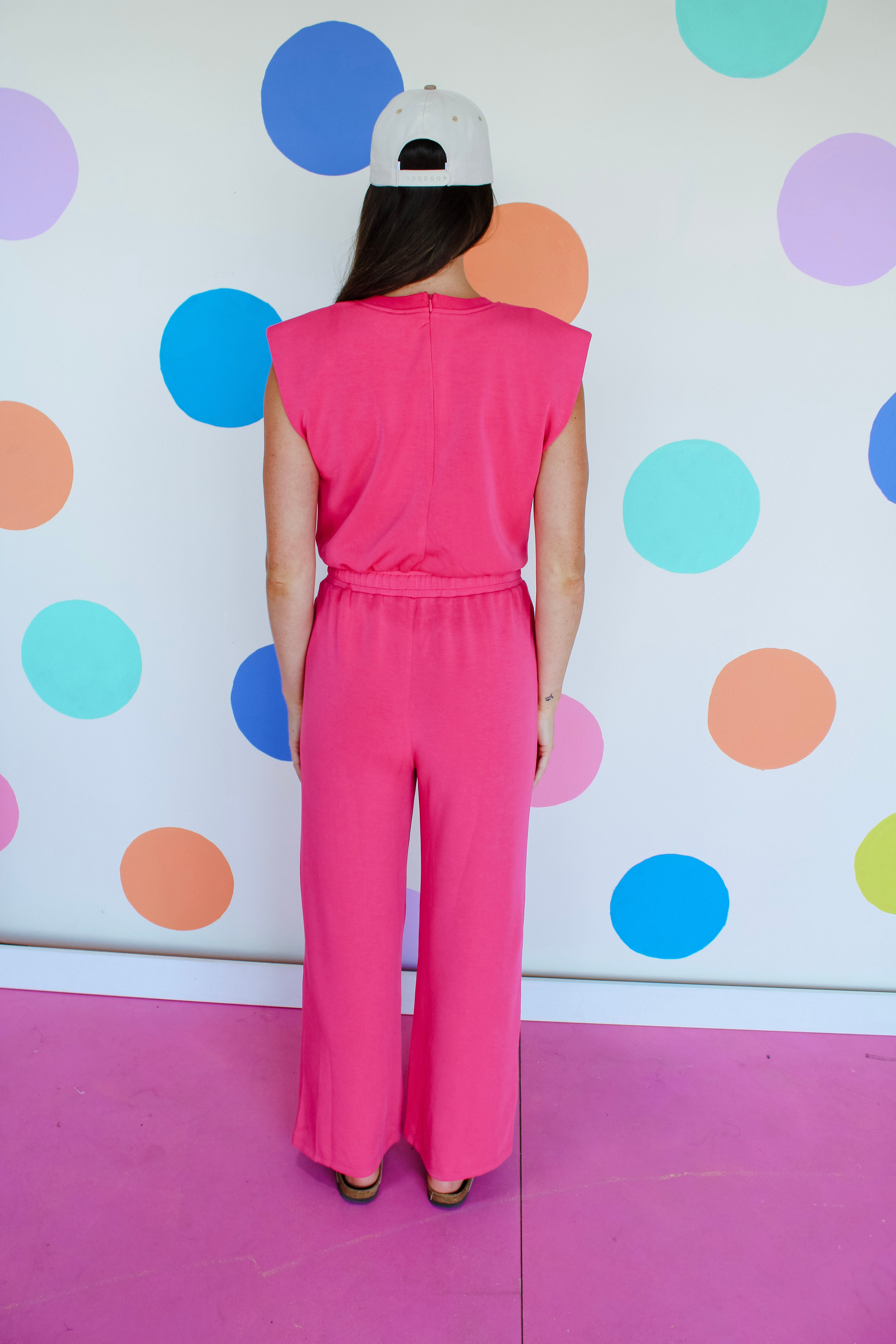 Heather Sleeveless Jumpsuit
