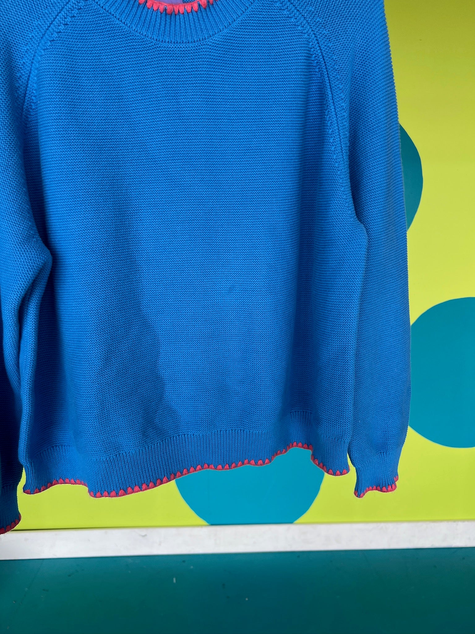 [Defect Sale] Daphne Decorative Stitch Sweater - X-LARGE
