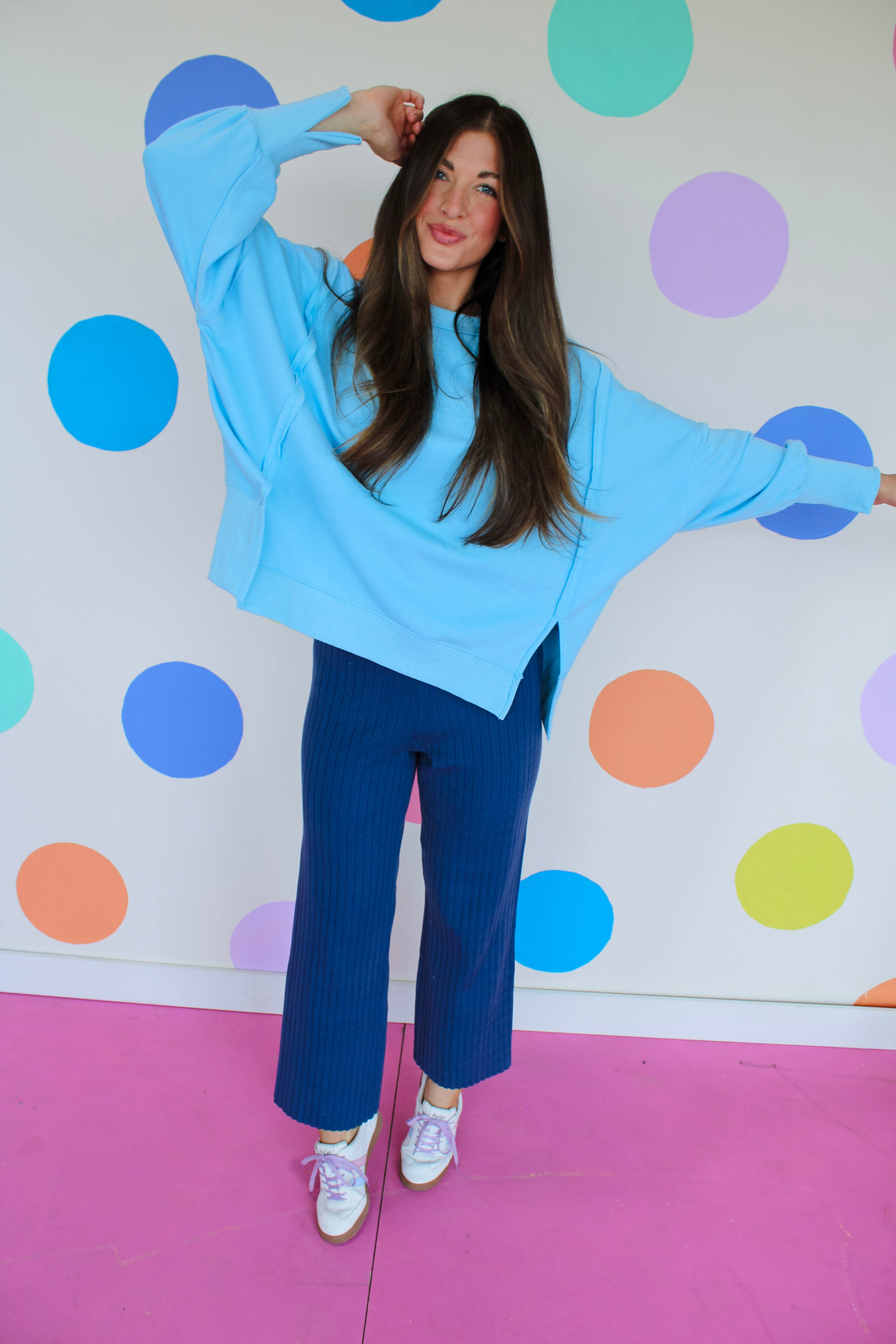 Tristan Ribbed Knit Pants