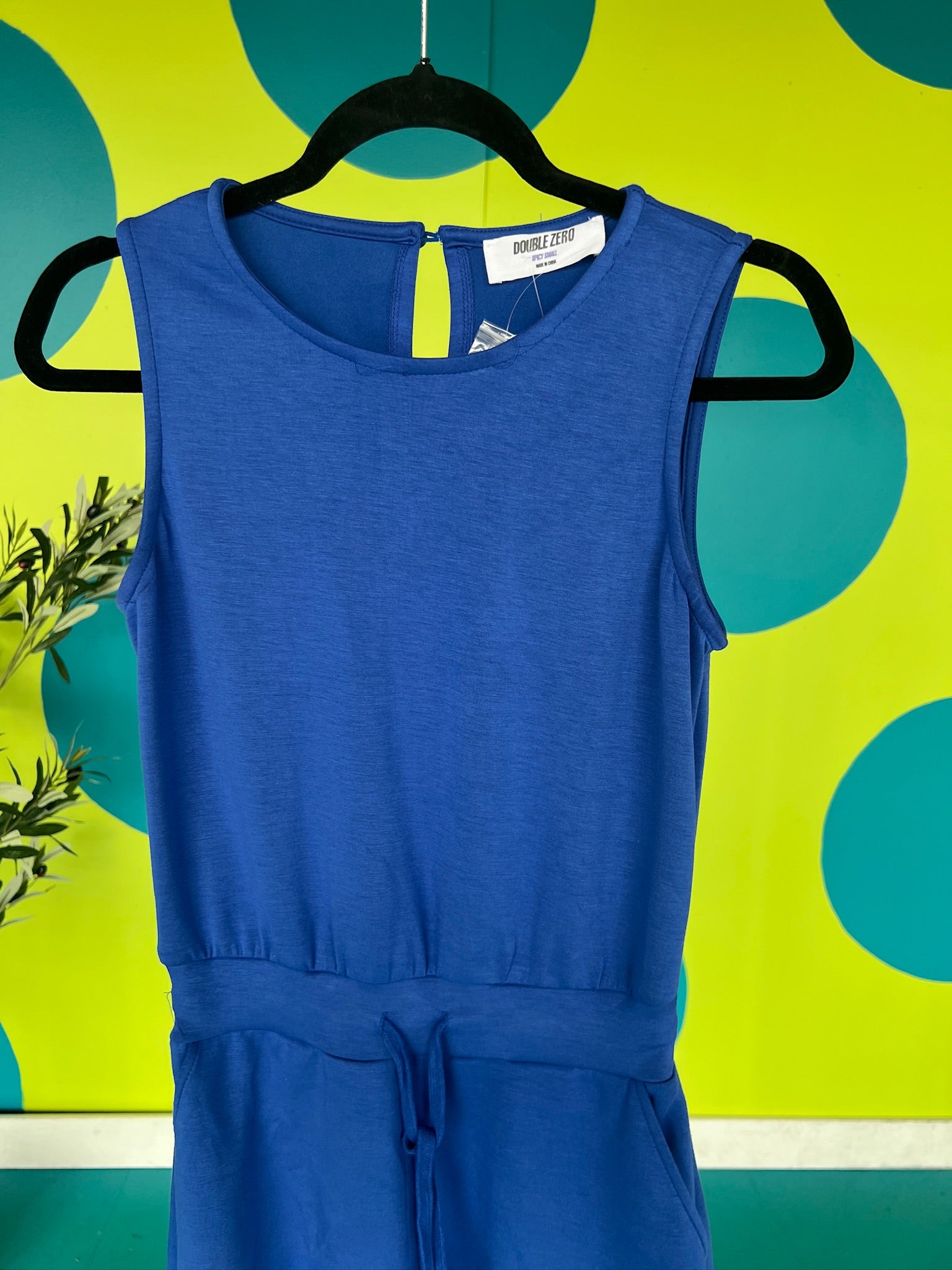 [Defect Sale] Capri Sleeveless Romper - SMALL + MEDIUM