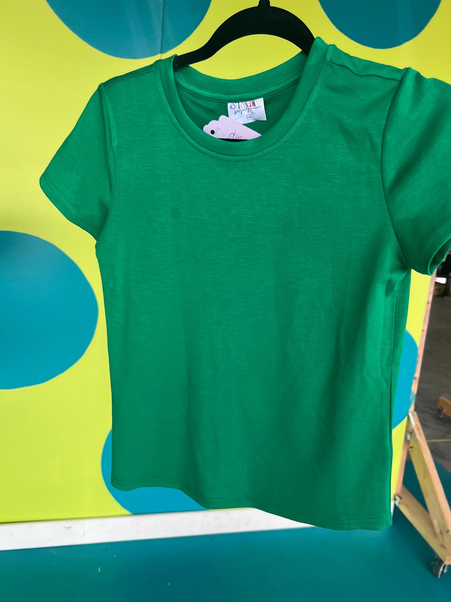 [Defect Sale] [Ellevate Basics]  The Essential Crewneck Breeze Tee -XSMALL