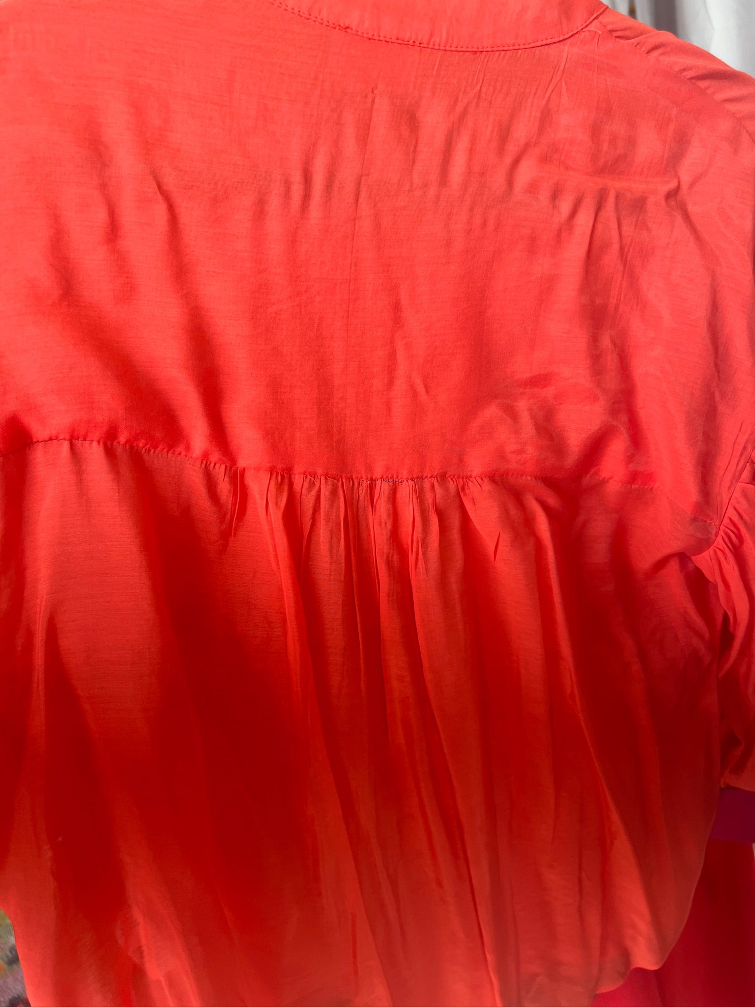 [Defect Sale] Weekend Vibes Button Up Blouse -SMALL