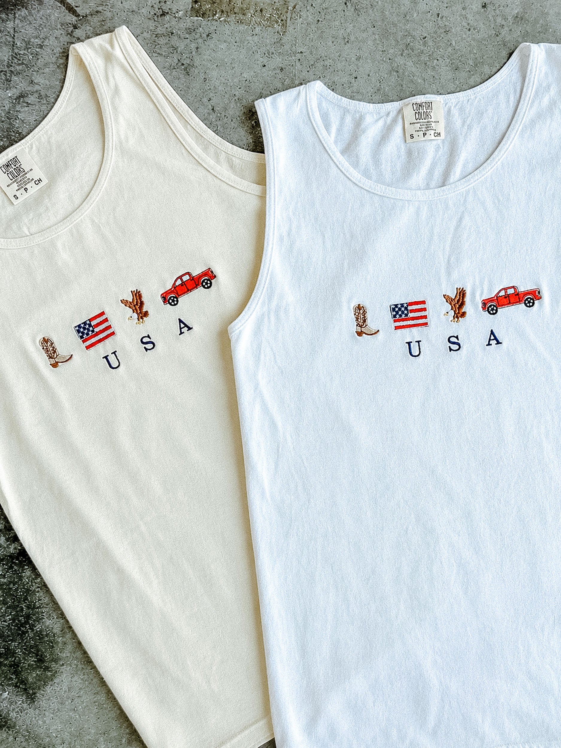 Americana Charm Tank Top