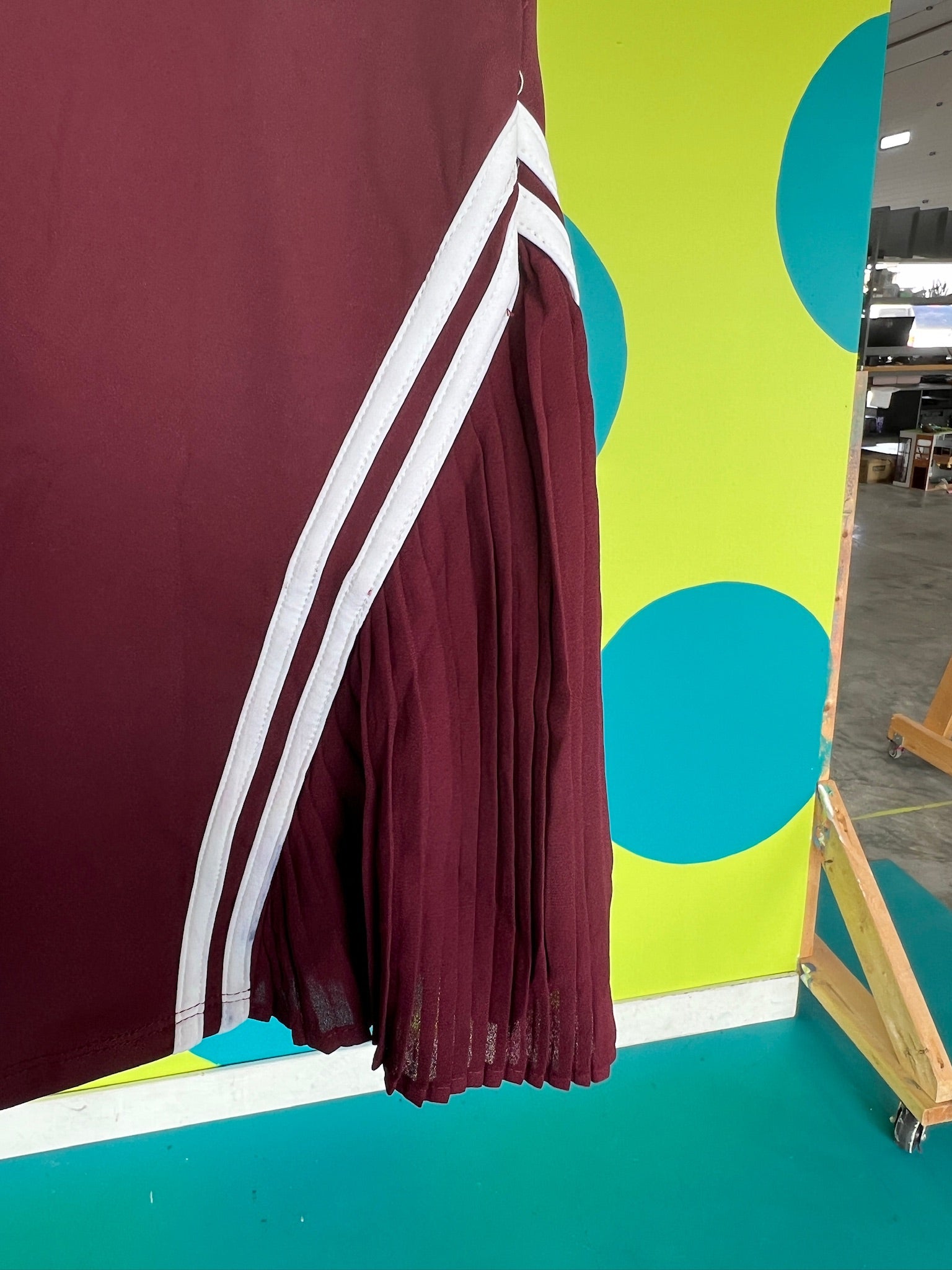 [Defect Sale] Lorella Active Skort - Wine - SMALL