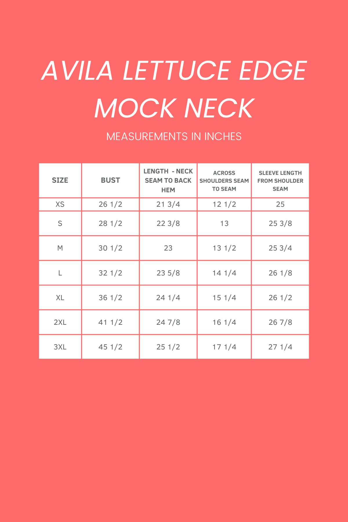 [Ellevate Basics] Avila Lettuce Edge Mock Neck Top