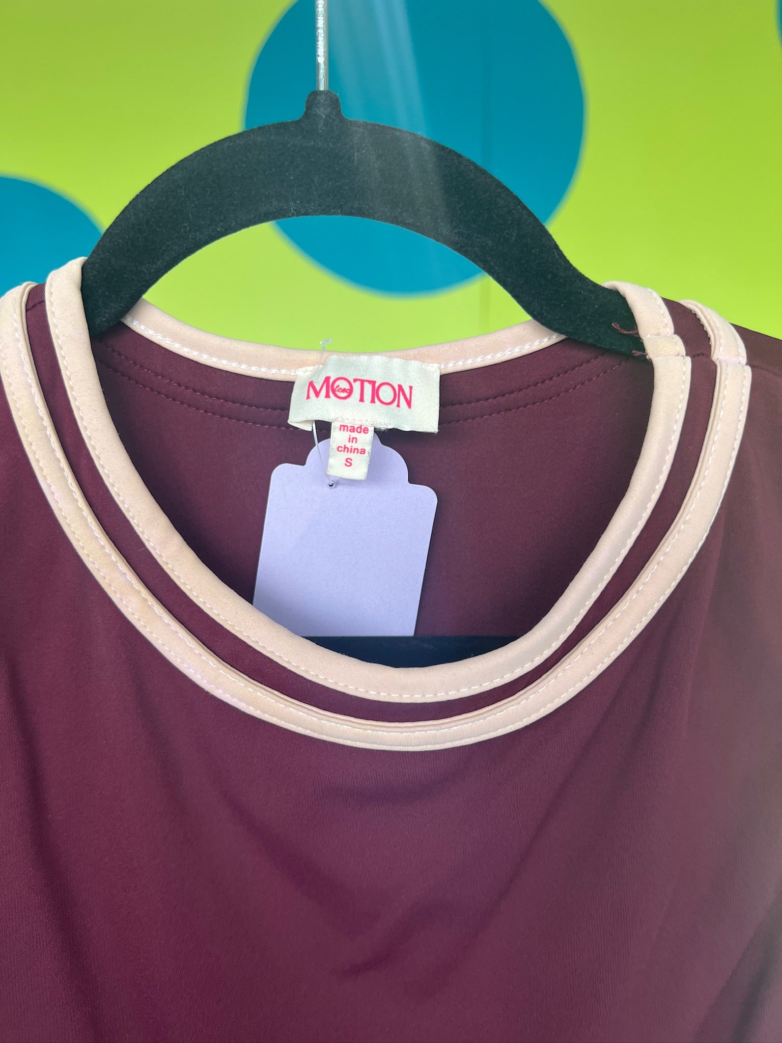 [Defect Sale] Lindsey Active Tank - Wine - SMALL