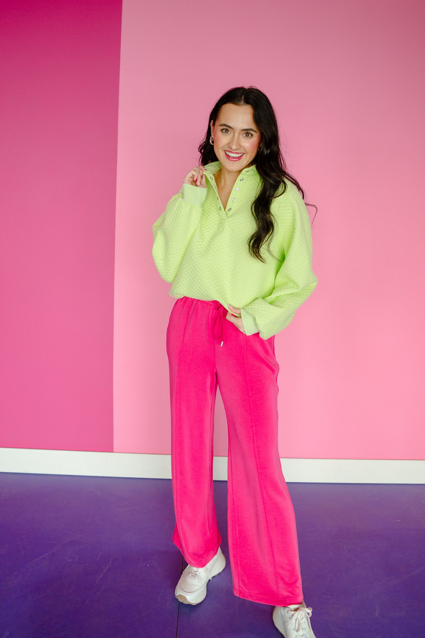 [Ellevate Basics] Monica Balloon Sleeve Pullover