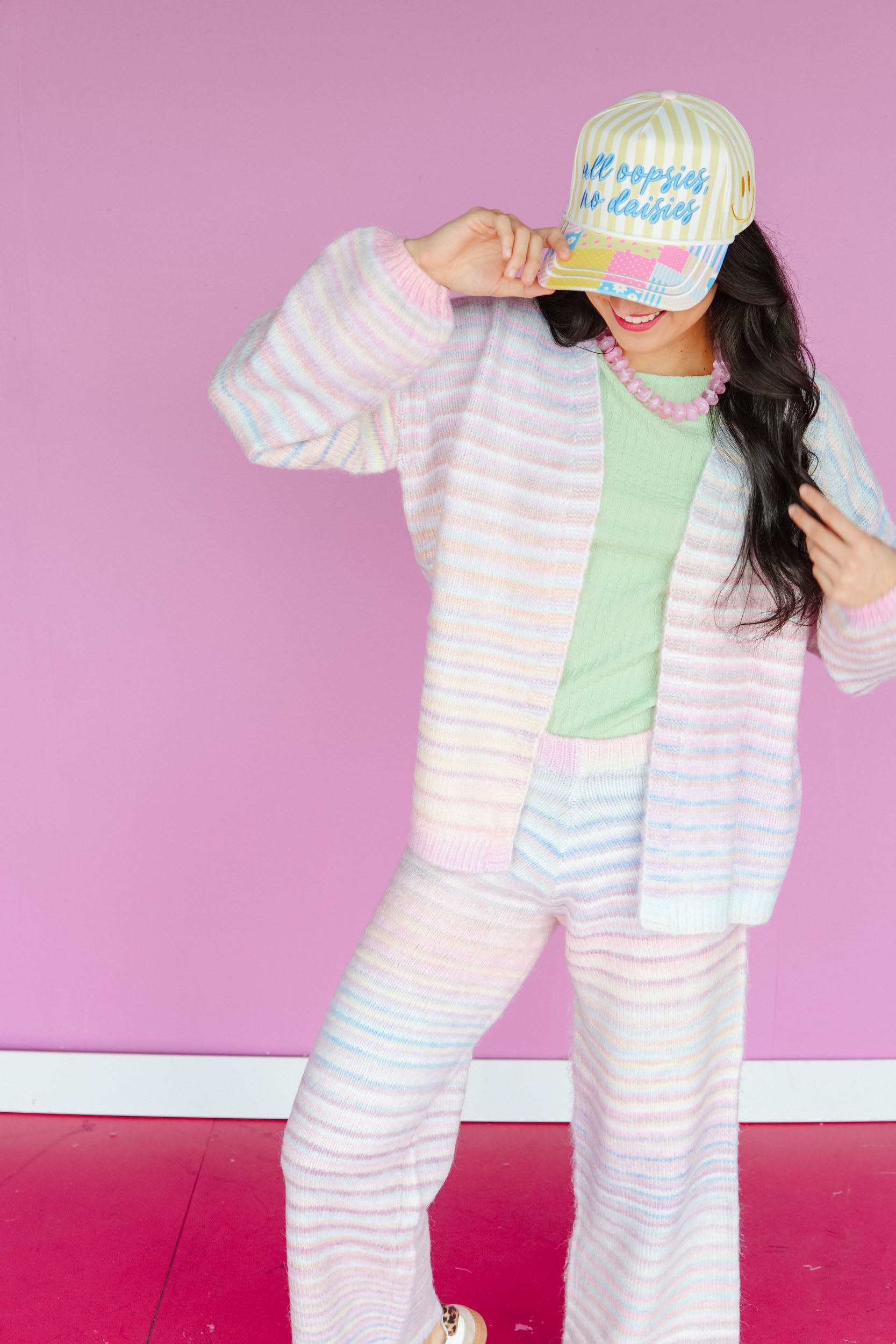 Rainbow Cloud Cardigan - Pastel