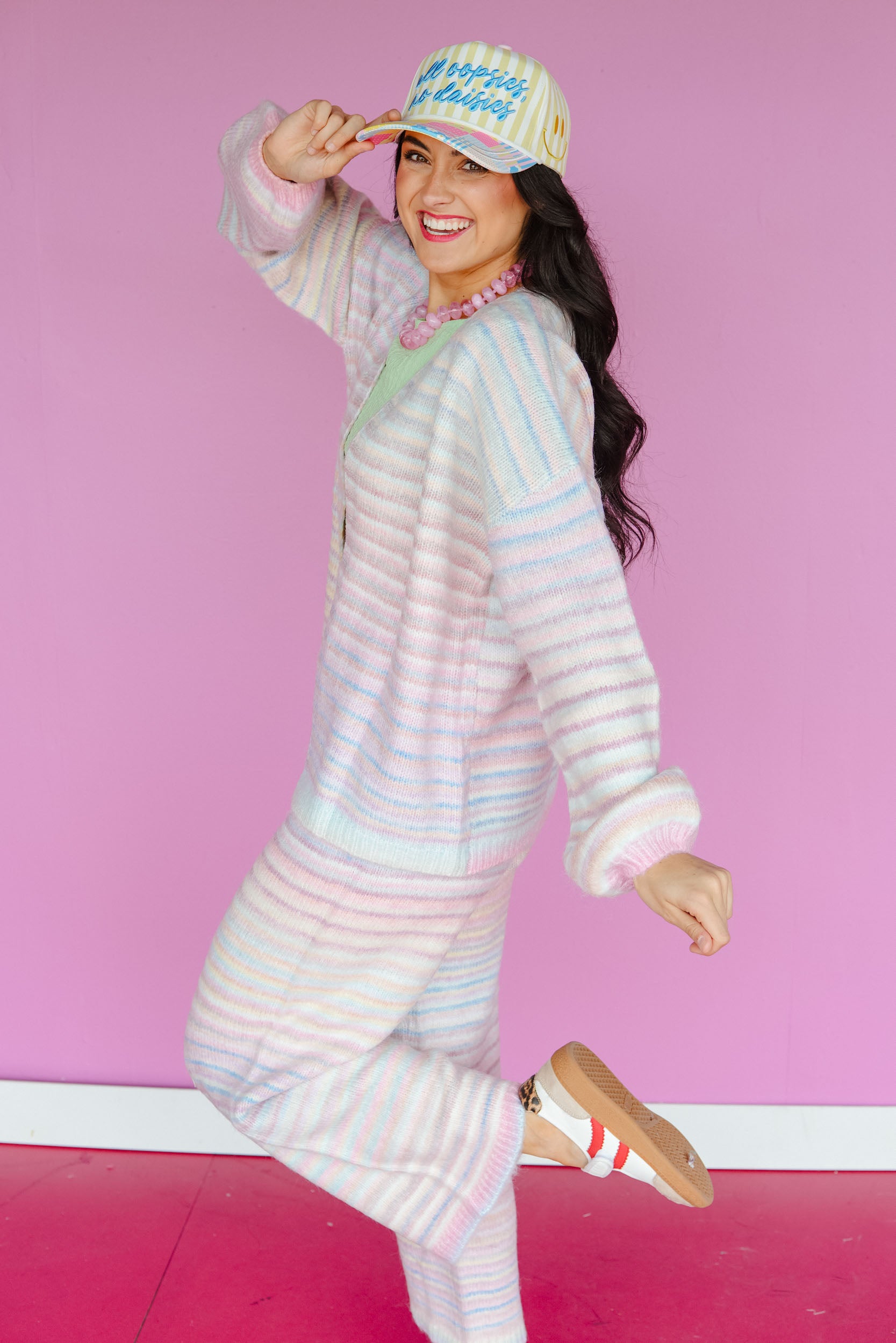 Confetti Pop Knit Pants - Pastel