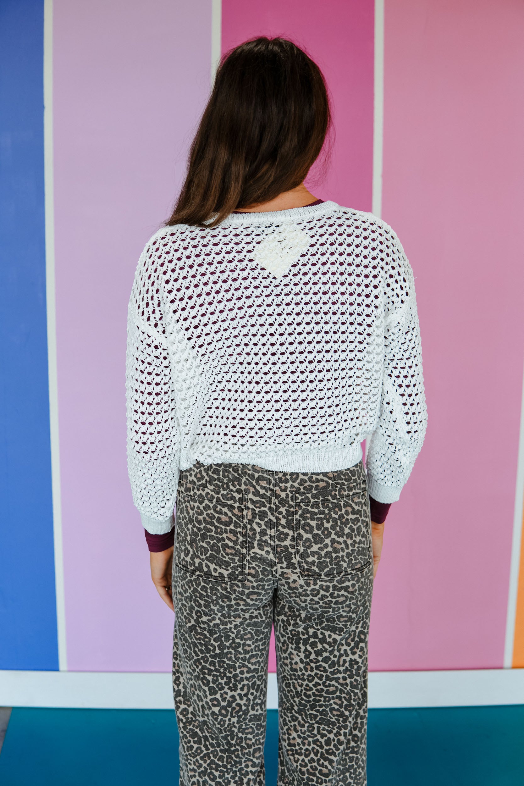 Cider Season Knit Sweater - Soft White