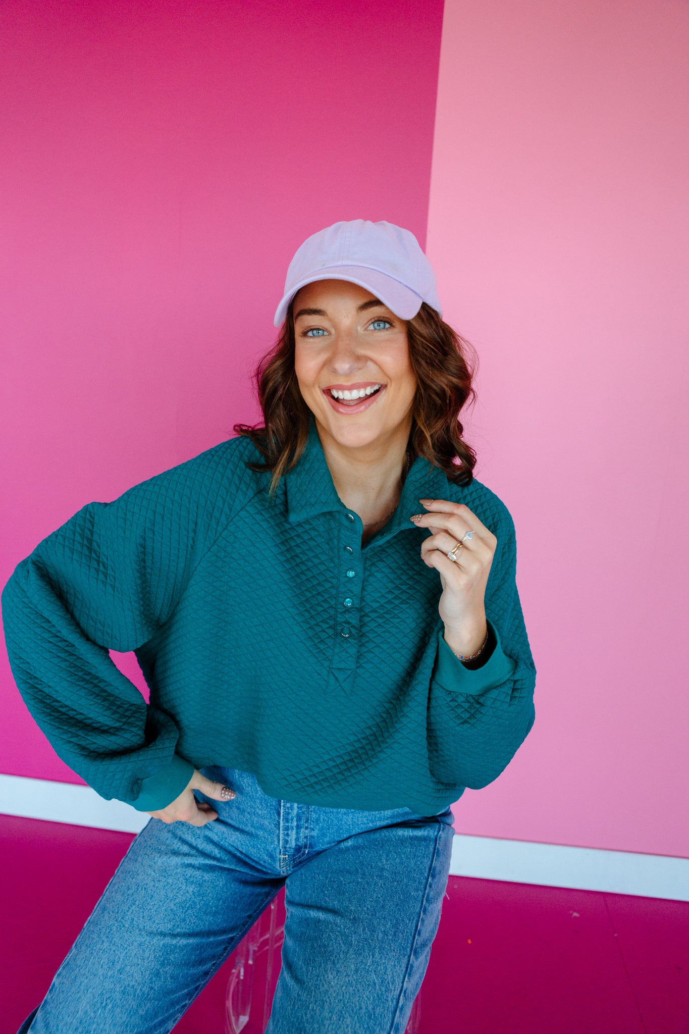 [Ellevate Basics] Monica Balloon Sleeve Pullover