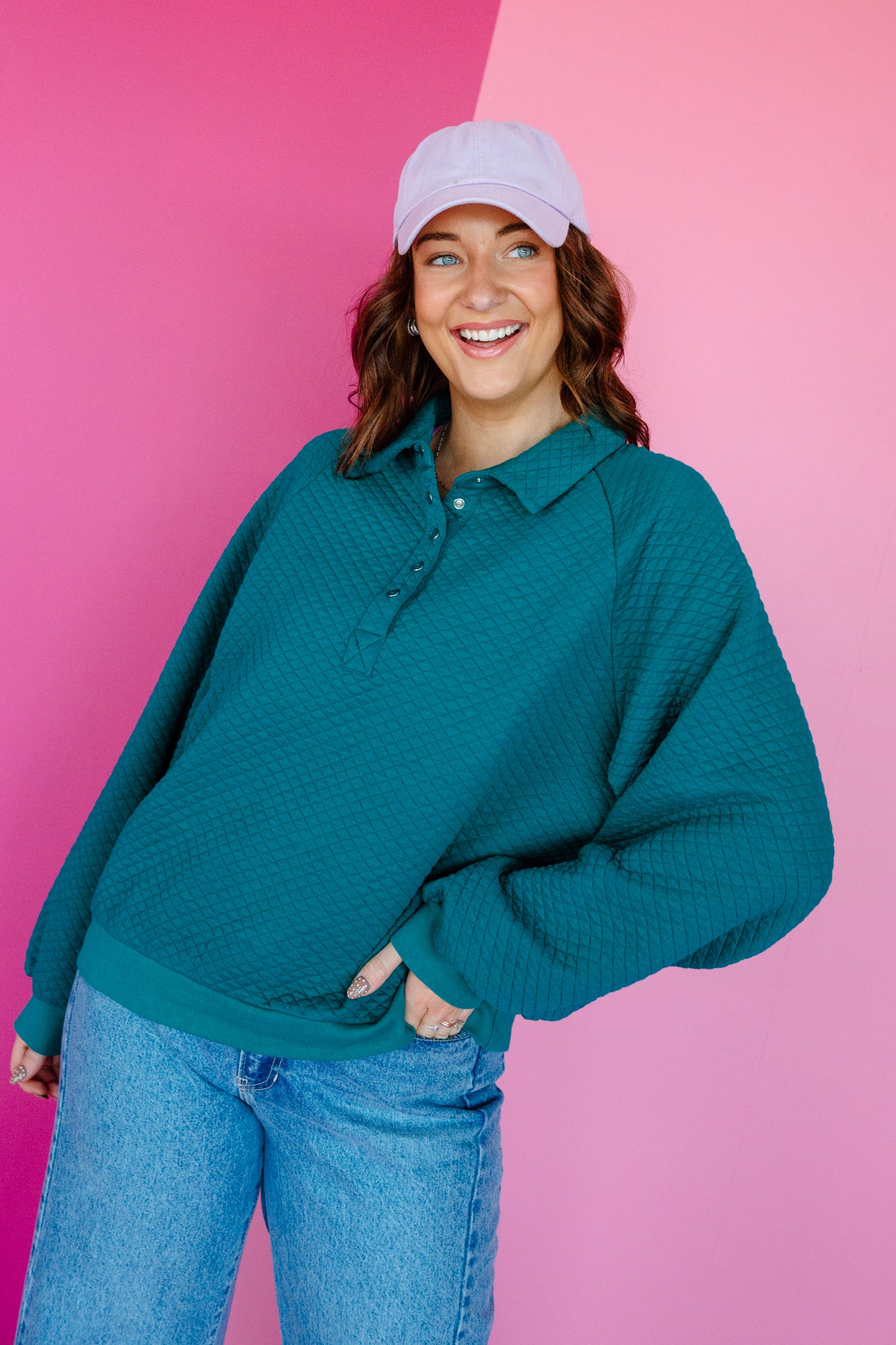 [Ellevate Basics] Monica Balloon Sleeve Pullover