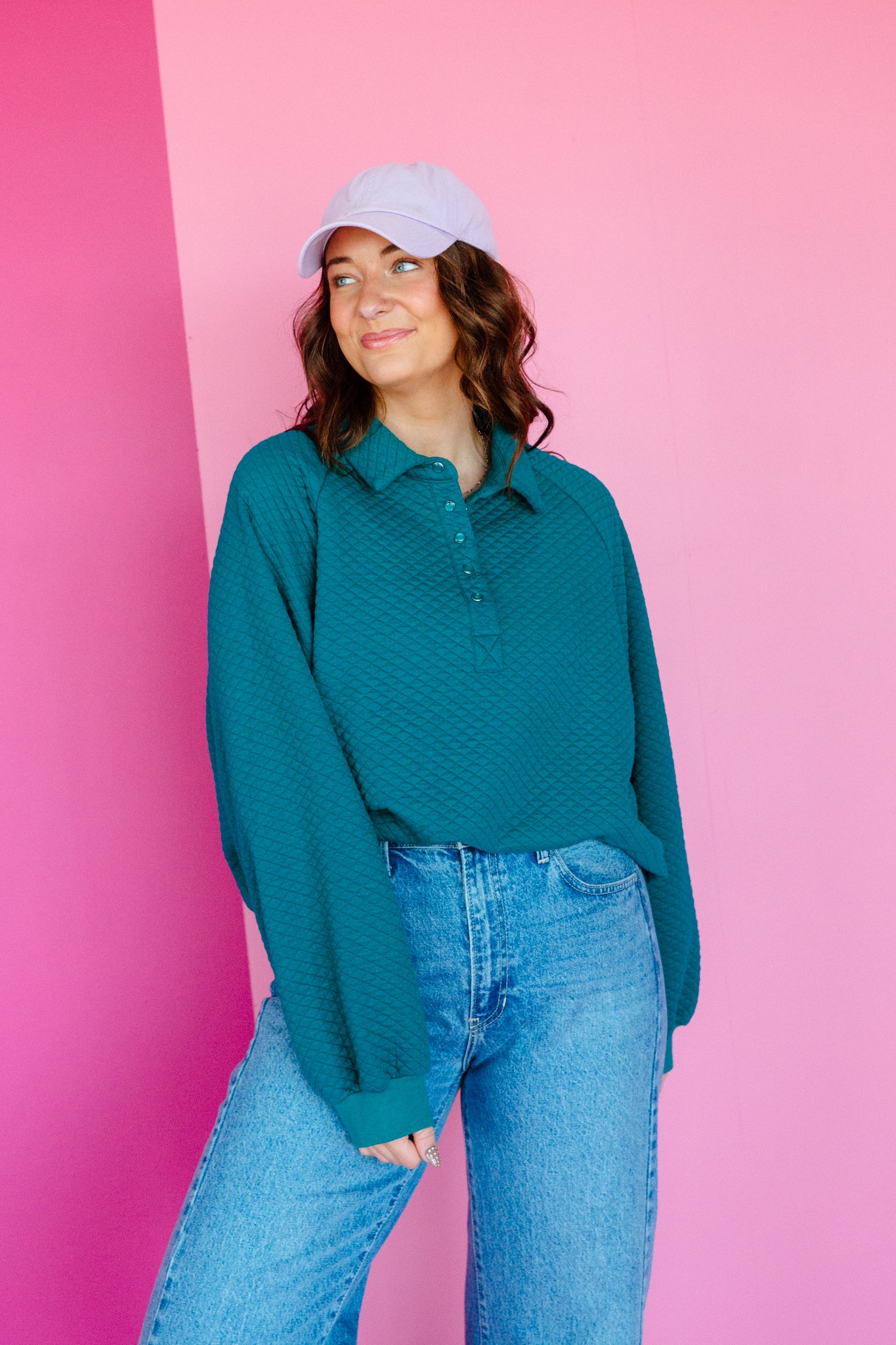 [Ellevate Basics] Monica Balloon Sleeve Pullover