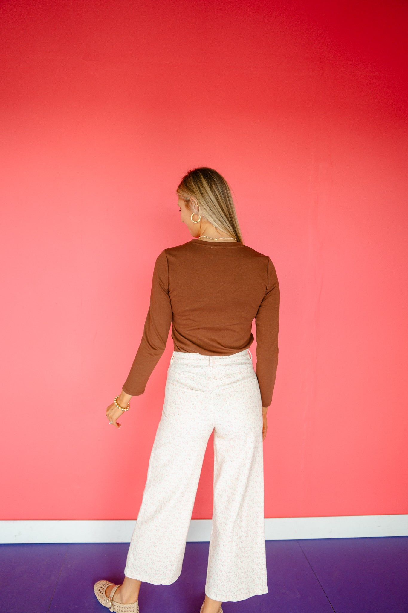 [Ellevate Basics] Jane Cotton Long Sleeve Tee