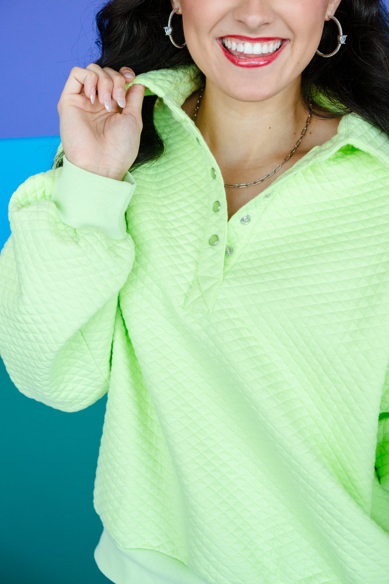 [Ellevate Basics] Monica Balloon Sleeve Pullover