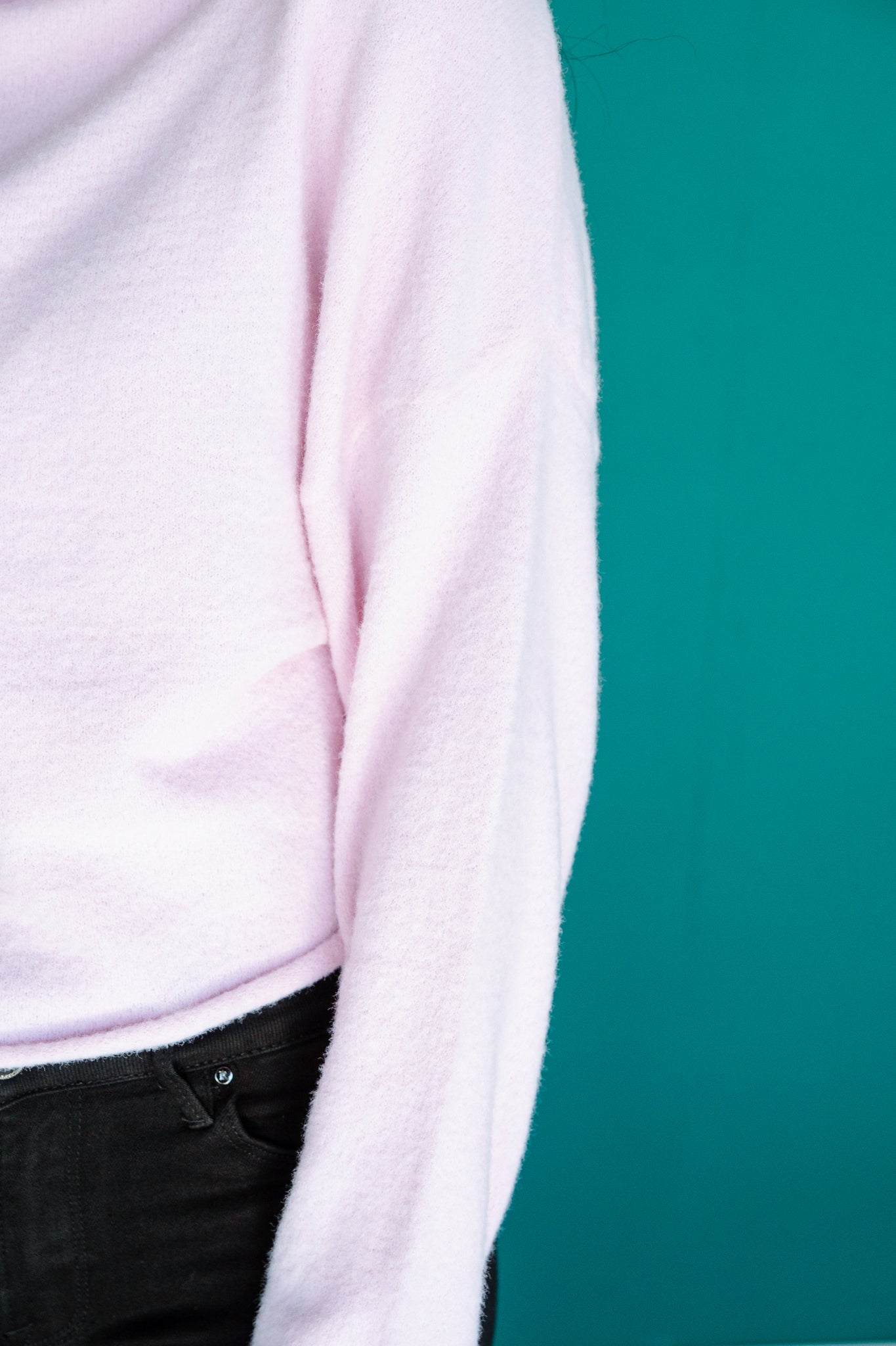 Sutton Boat Neck Sweater - Ice Pink