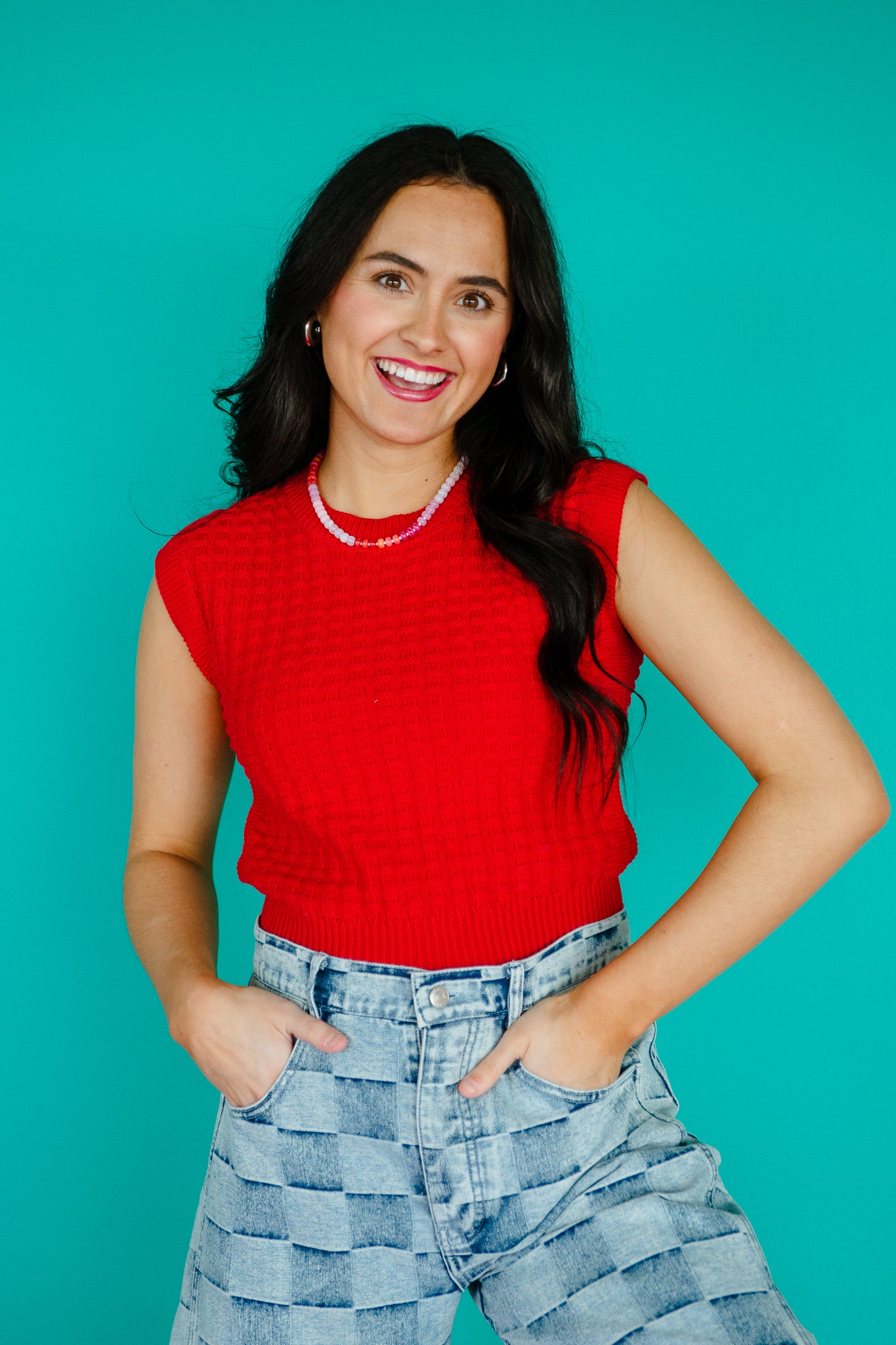 Edie Sleeveless Sweater