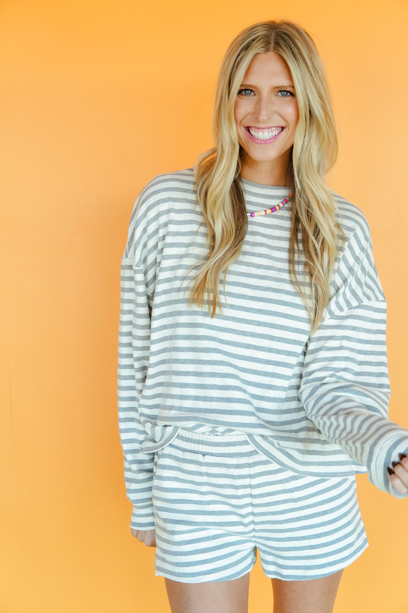 Slow Mornings Crew Neck Top