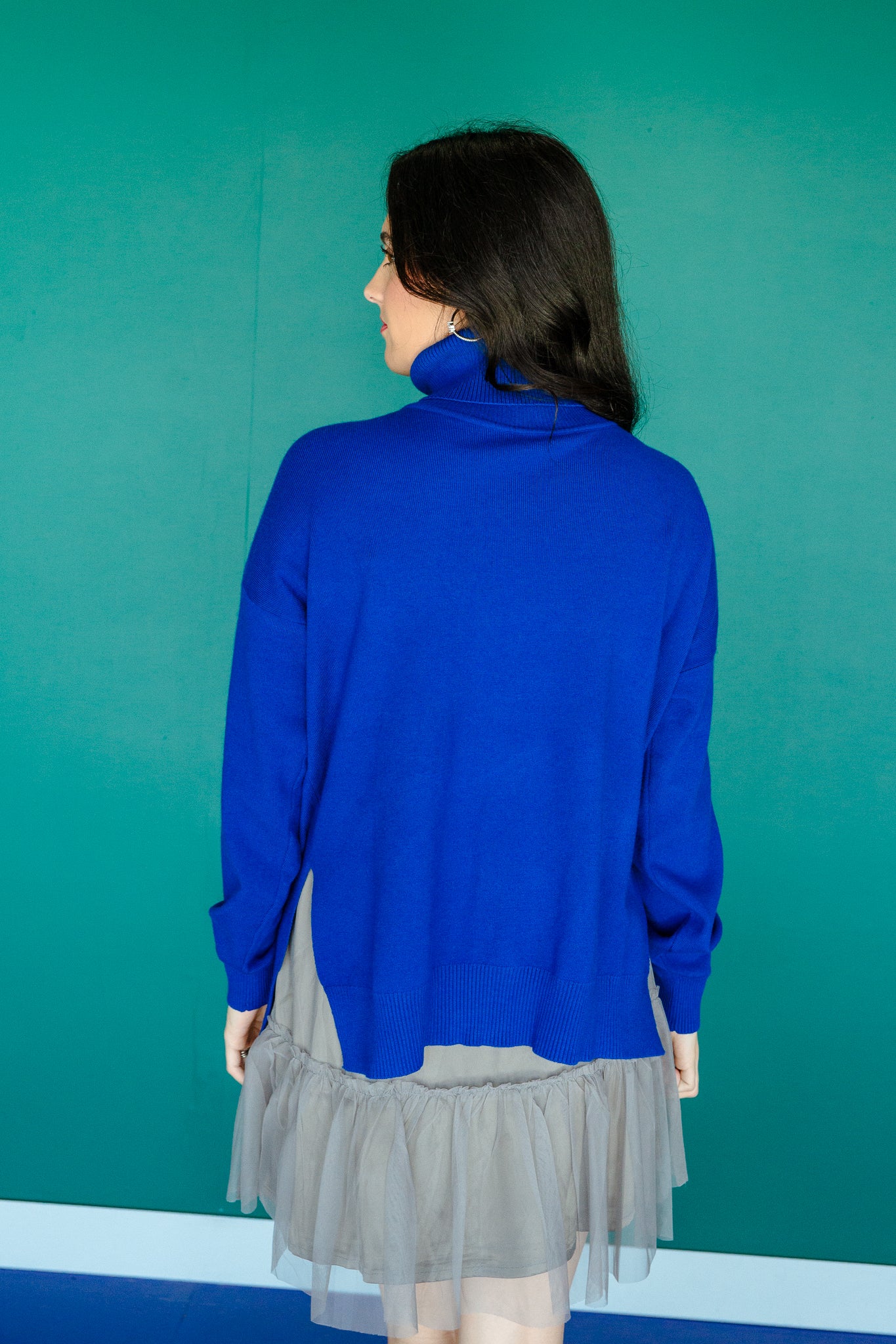 Norah Turtleneck Knit Sweater