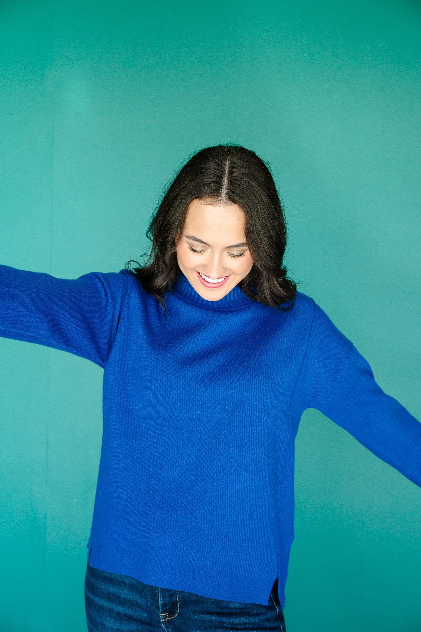 Amara Mock Neck Sweater