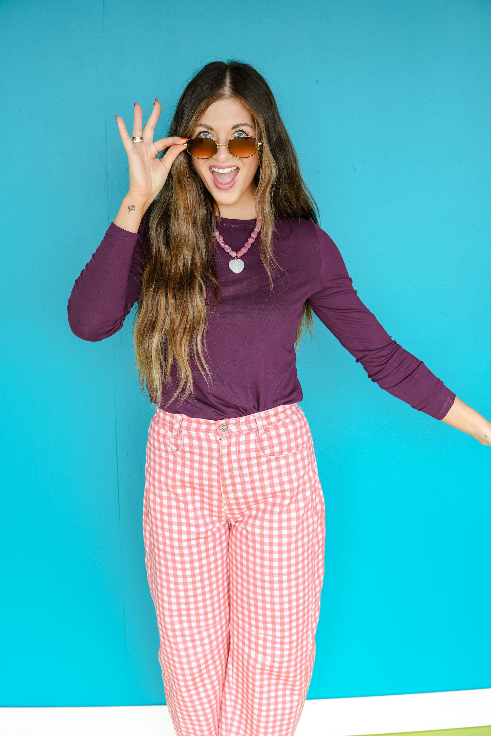 Jam Packed Long Sleeve - Damson