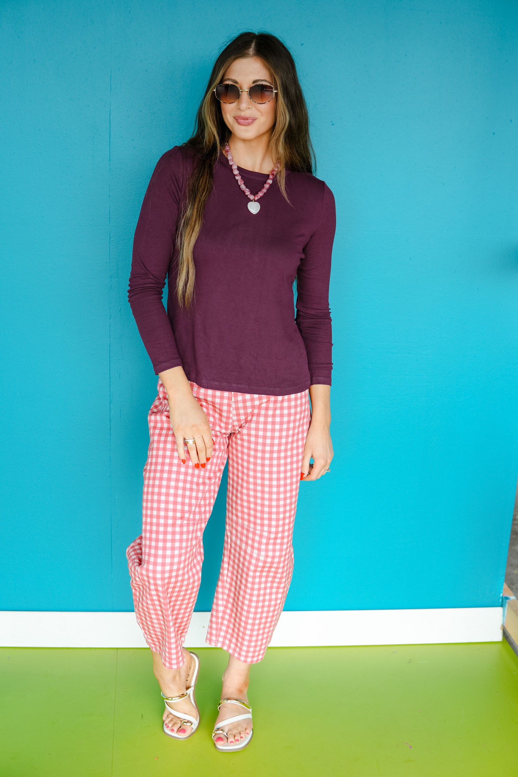 Jam Packed Long Sleeve - Damson