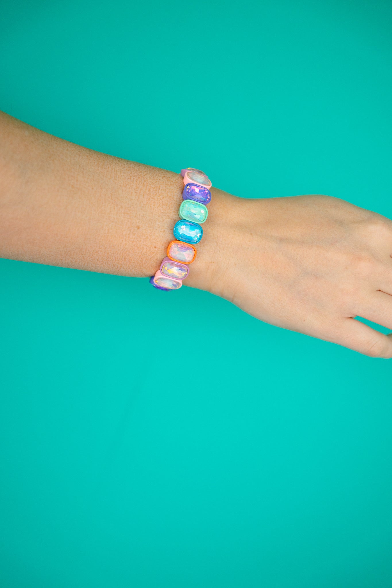 Arm Candy Gem Oval Bracelet