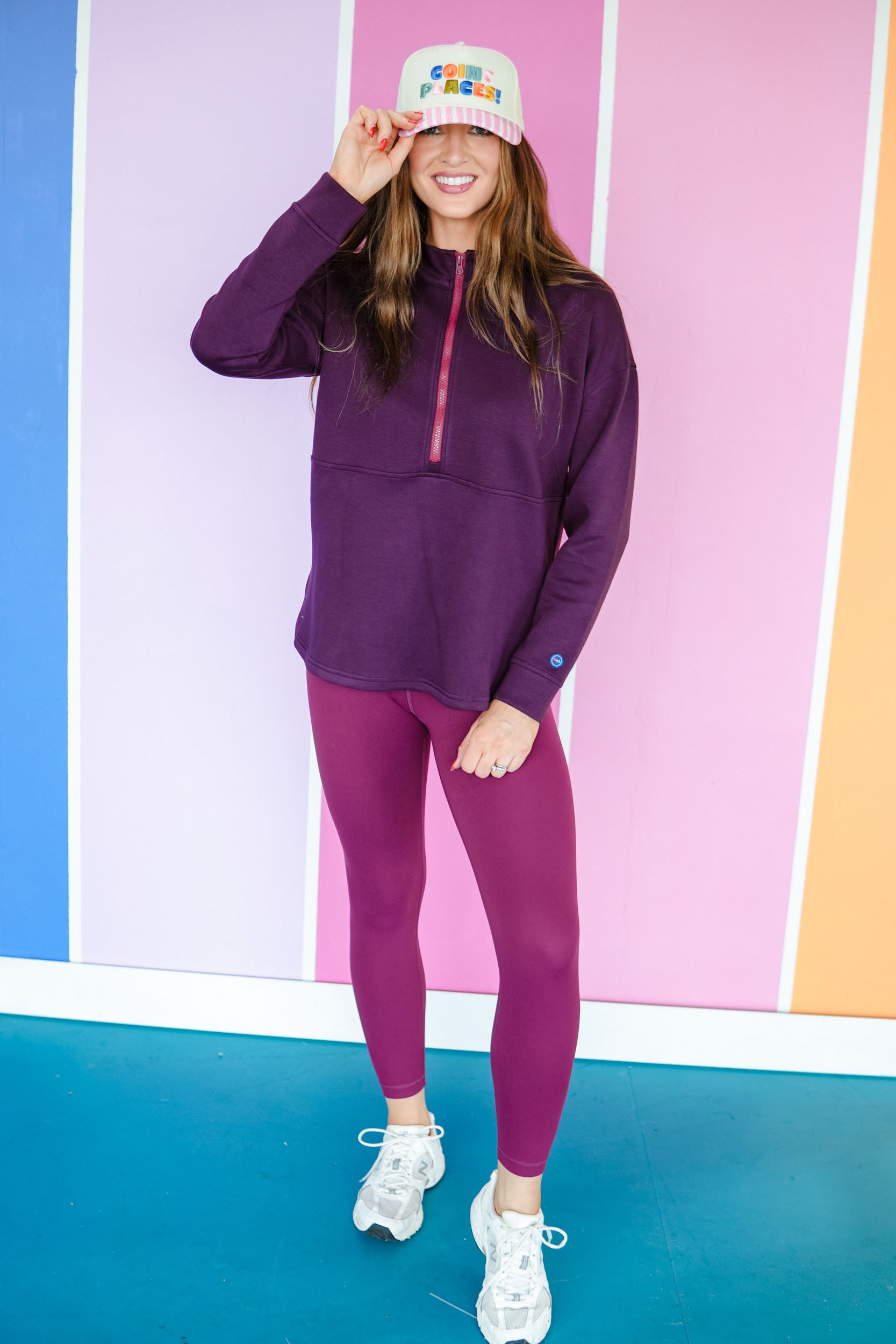 [Ellevate Basic] Adela 3.0 Pullover - Smoked Grape + Dark Amethyst