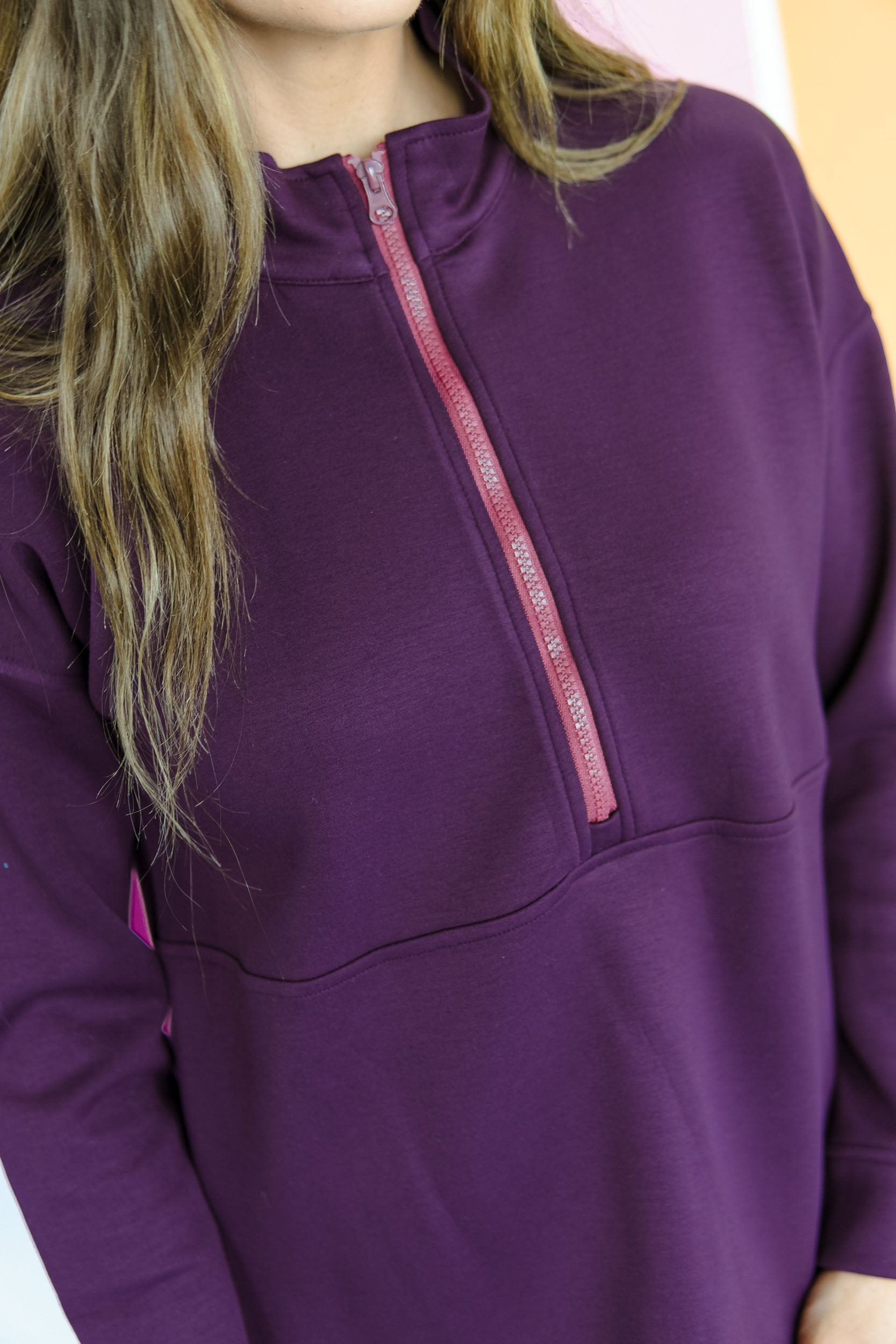 [Ellevate Basic] Adela 3.0 Pullover - Smoked Grape + Dark Amethyst