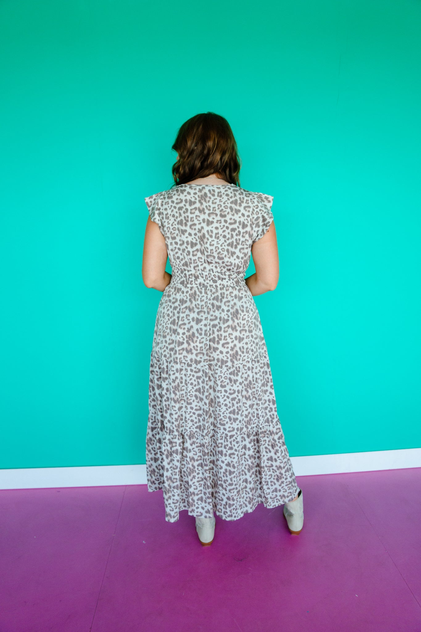 Alisha Leopard Print Maxi Dress - Rose Brown + Blush Rose Brown + Blush - Summer / Small Alisha Leopard Print Maxi Dress - Rose Brown + Blush Rose Brown + Blush - Summer / Small