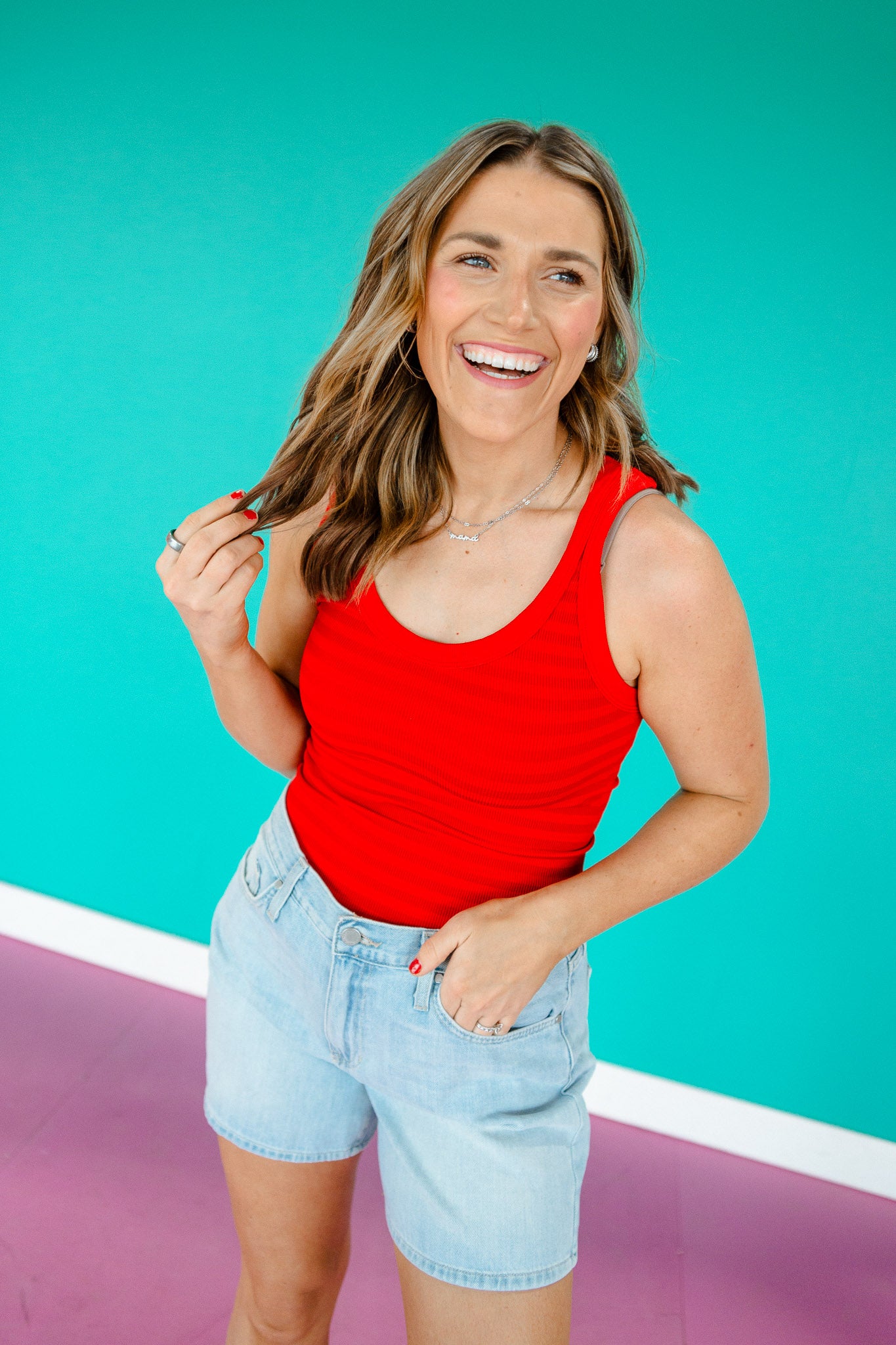 Jazelle Reversible Tank Top