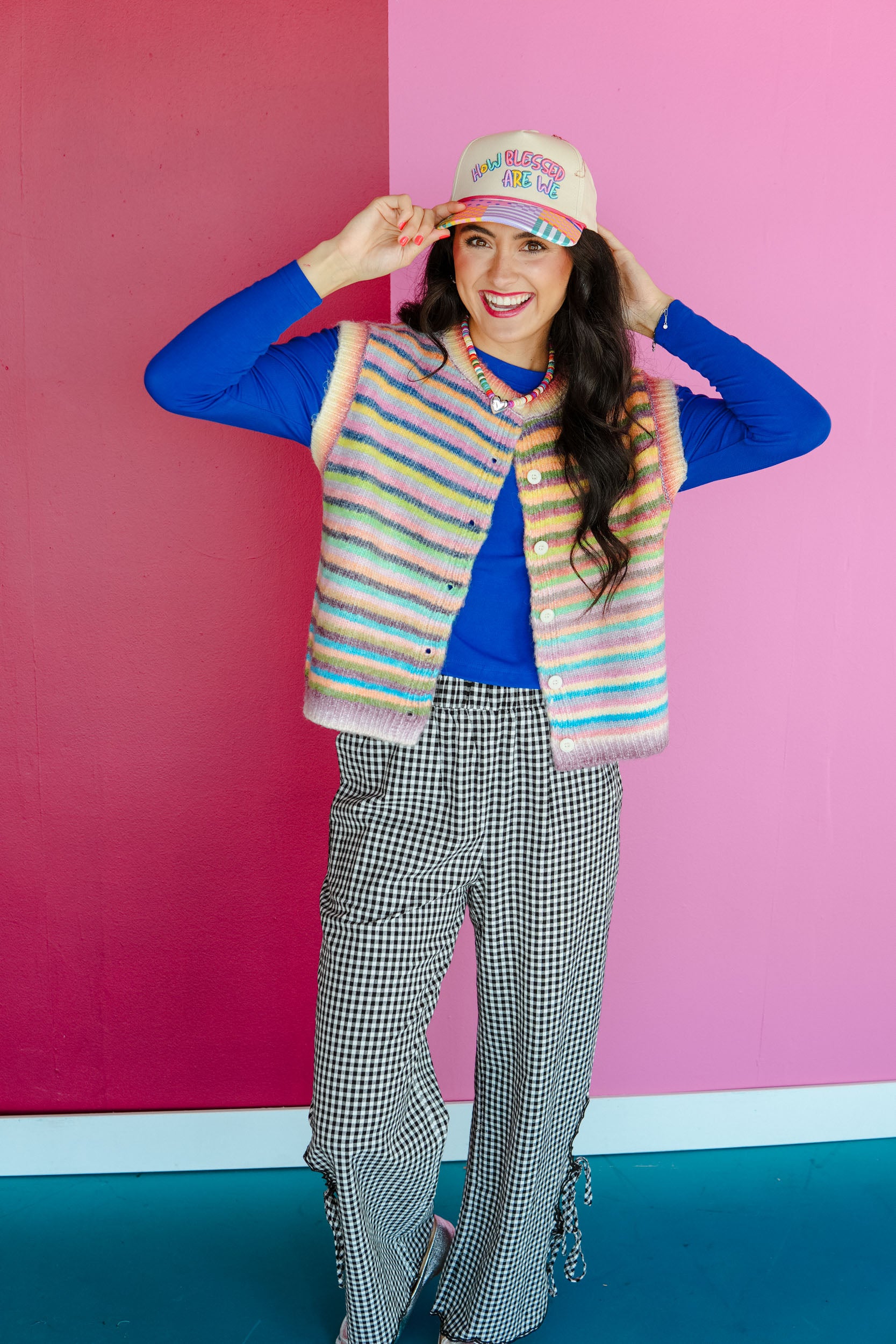 Daydreamer Rainbow Sweater Vest
