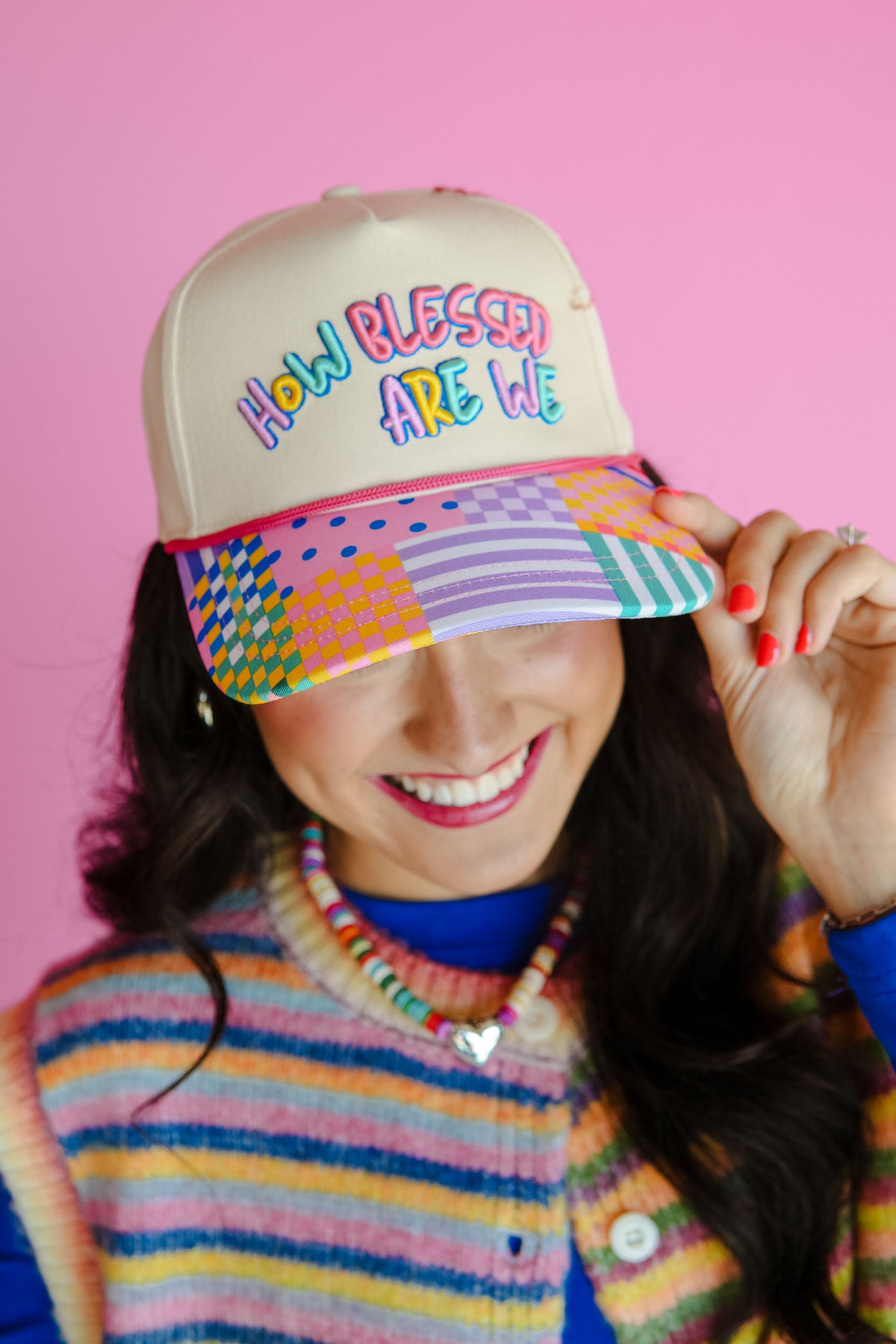 How Blessed Are We Trucker Hat - Multi
