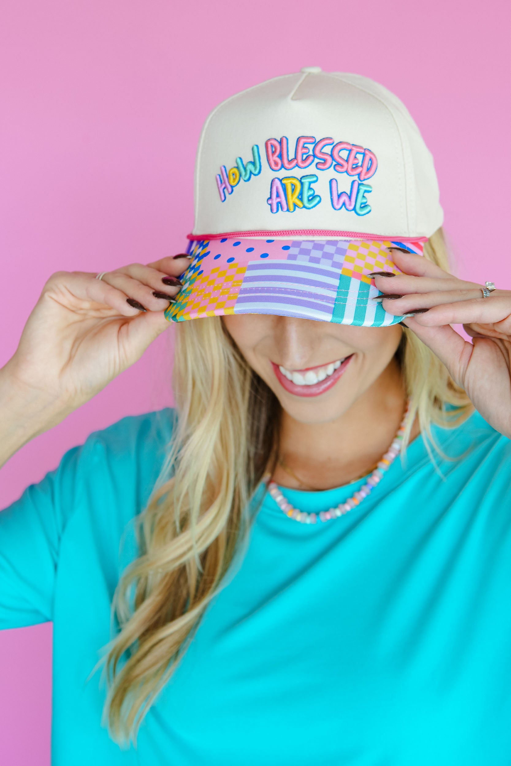 How Blessed Are We Trucker Hat - Multi
