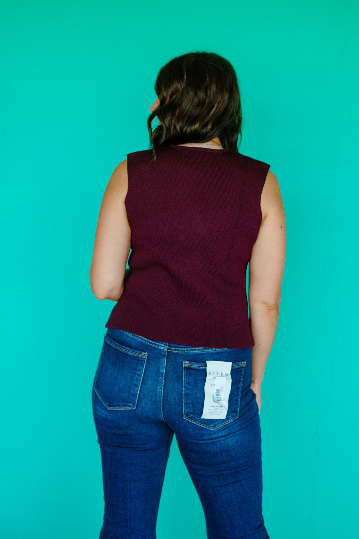 Shelbie Button Down Sweater Vest