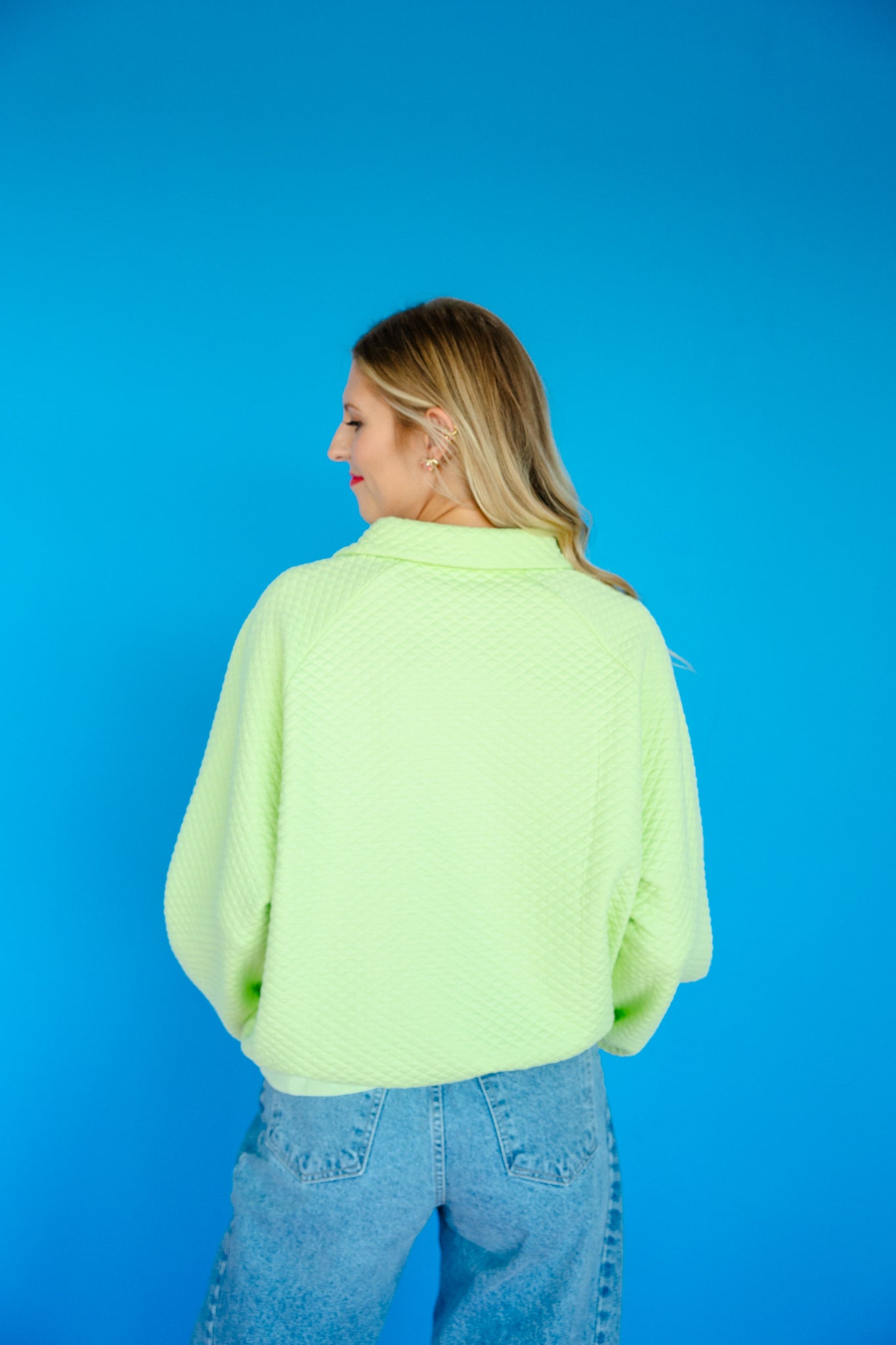 [Ellevate Basics] Monica Balloon Sleeve Pullover