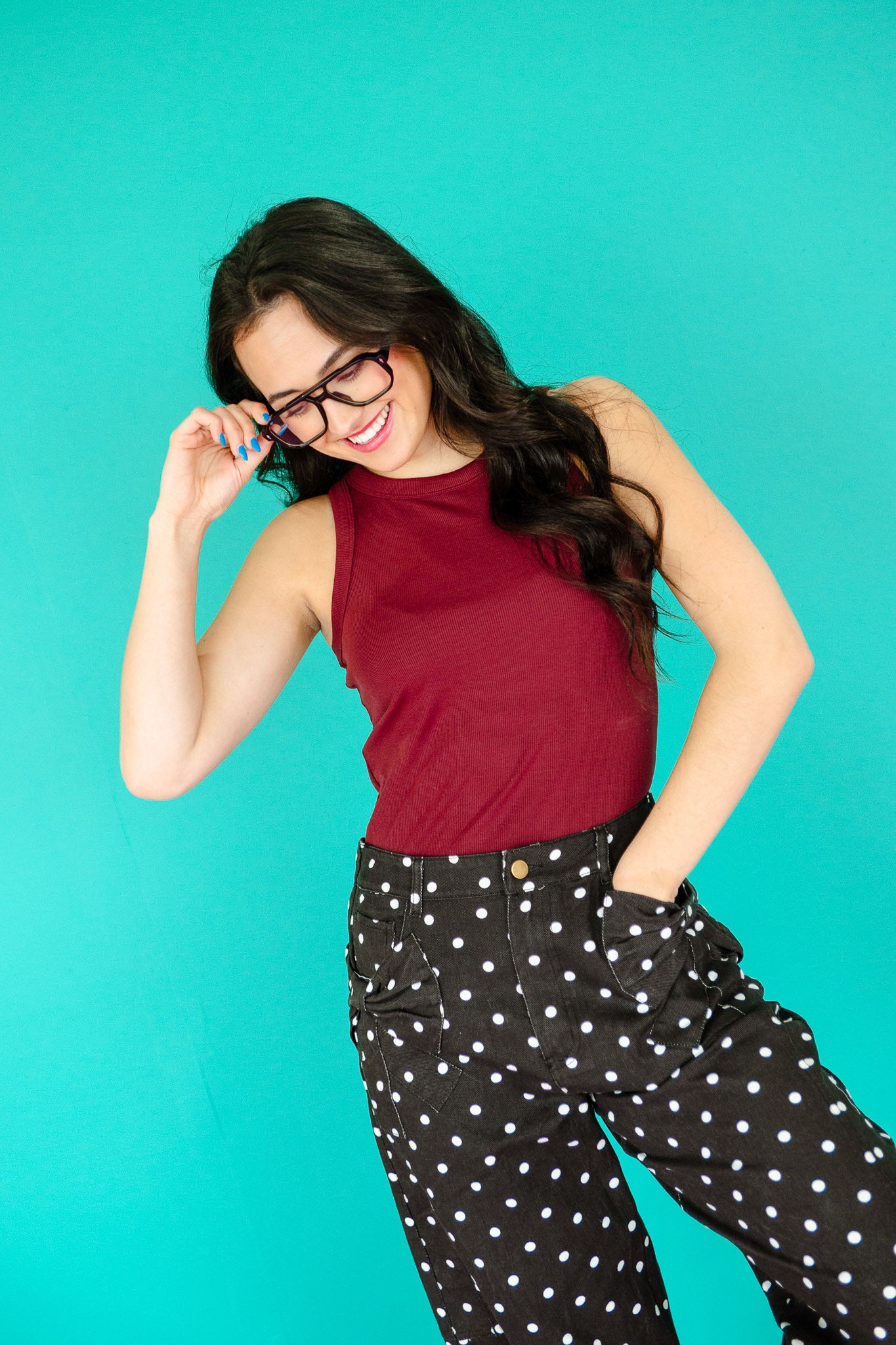 Molly High Neck Tank