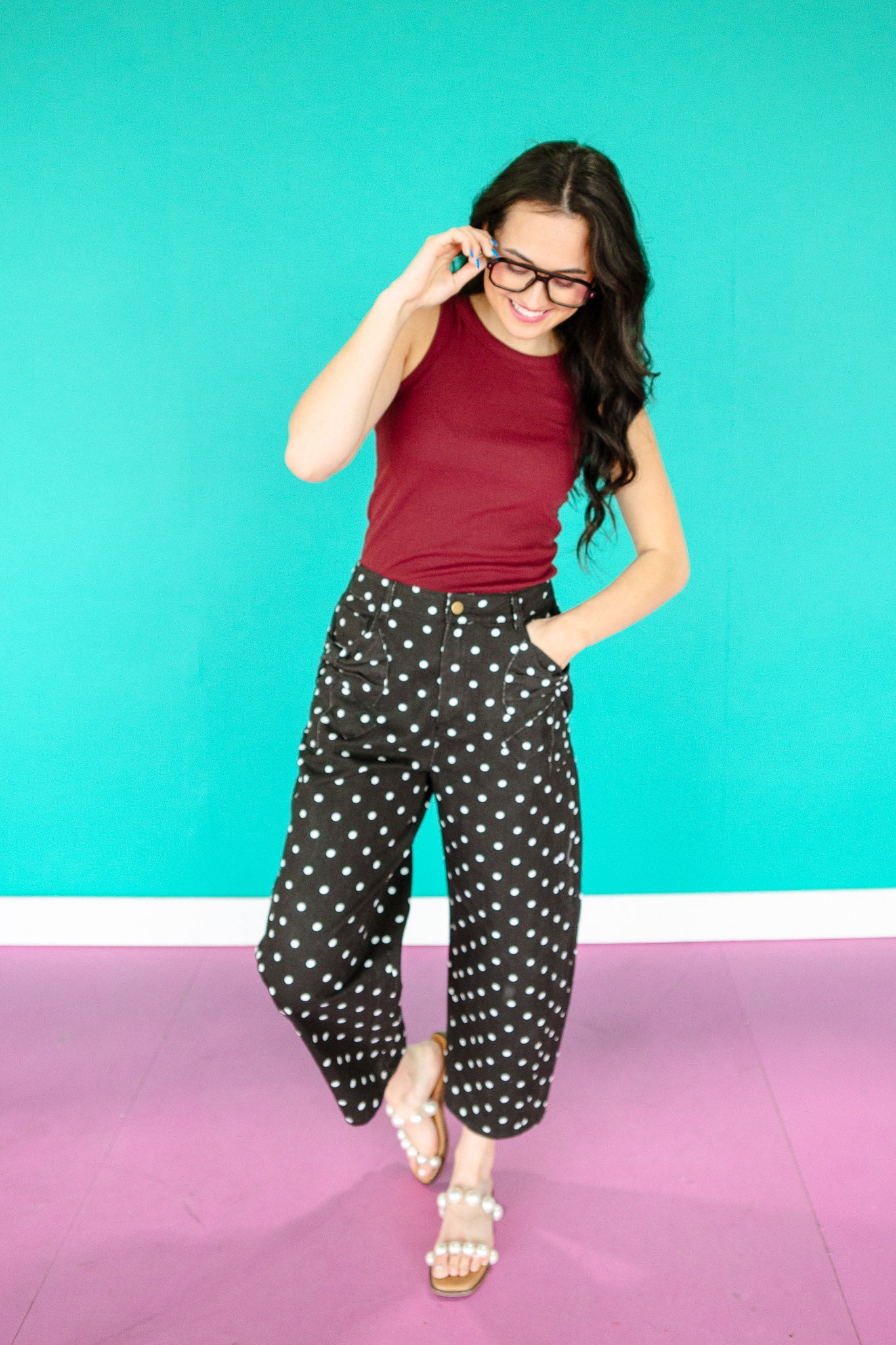 Molly High Neck Tank