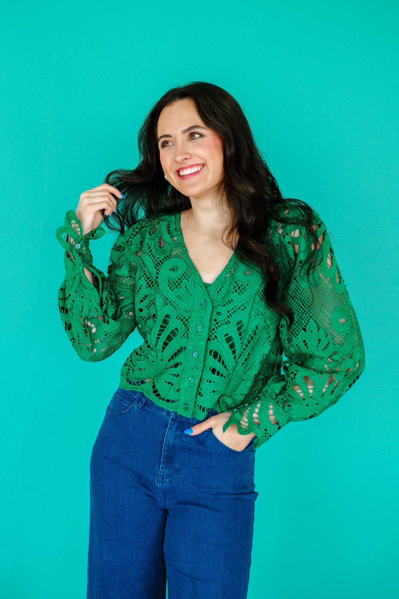Janie Lace Top