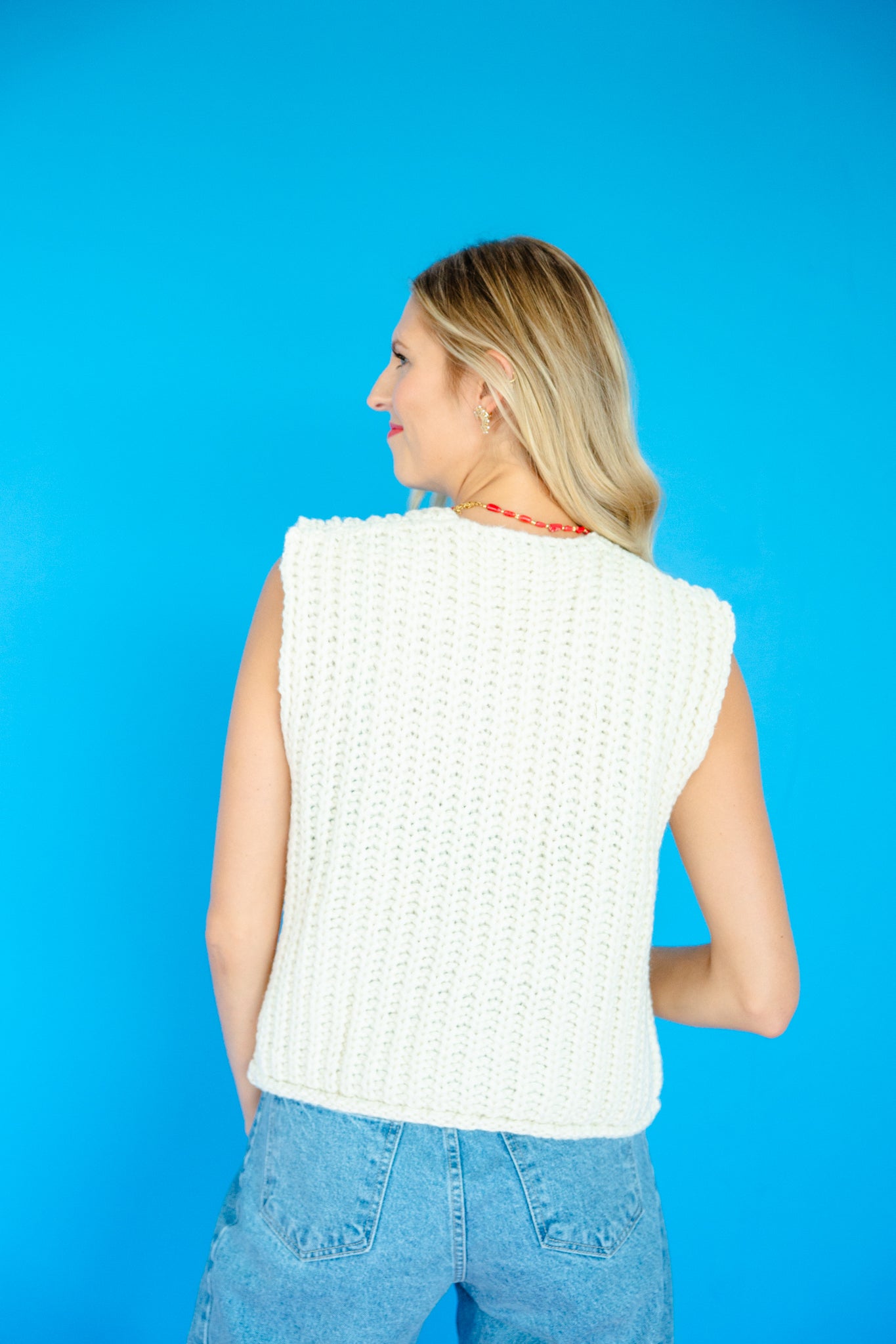 Mattie Chunky Sweater Vest