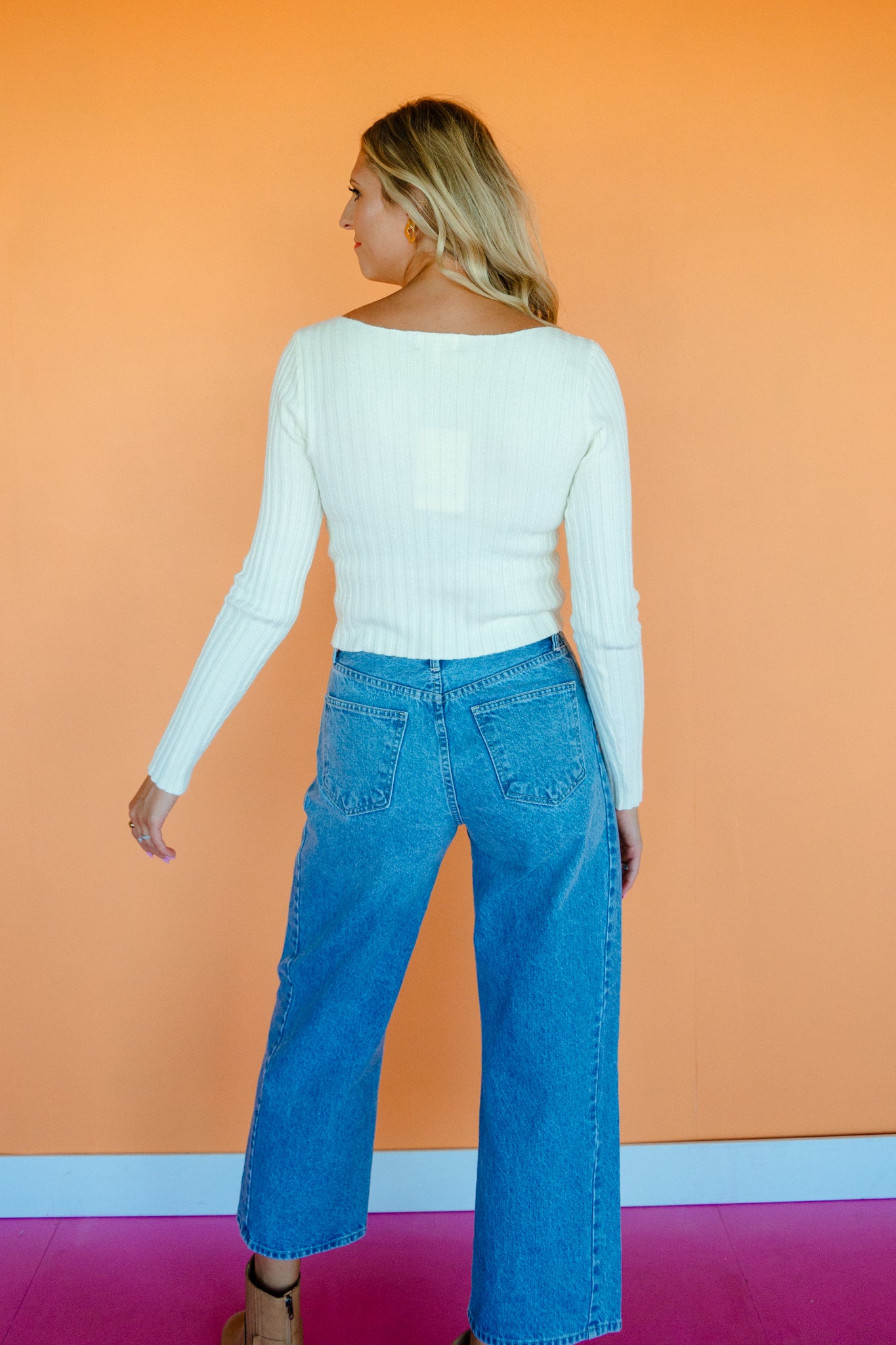 Penny Ribbed Sweater