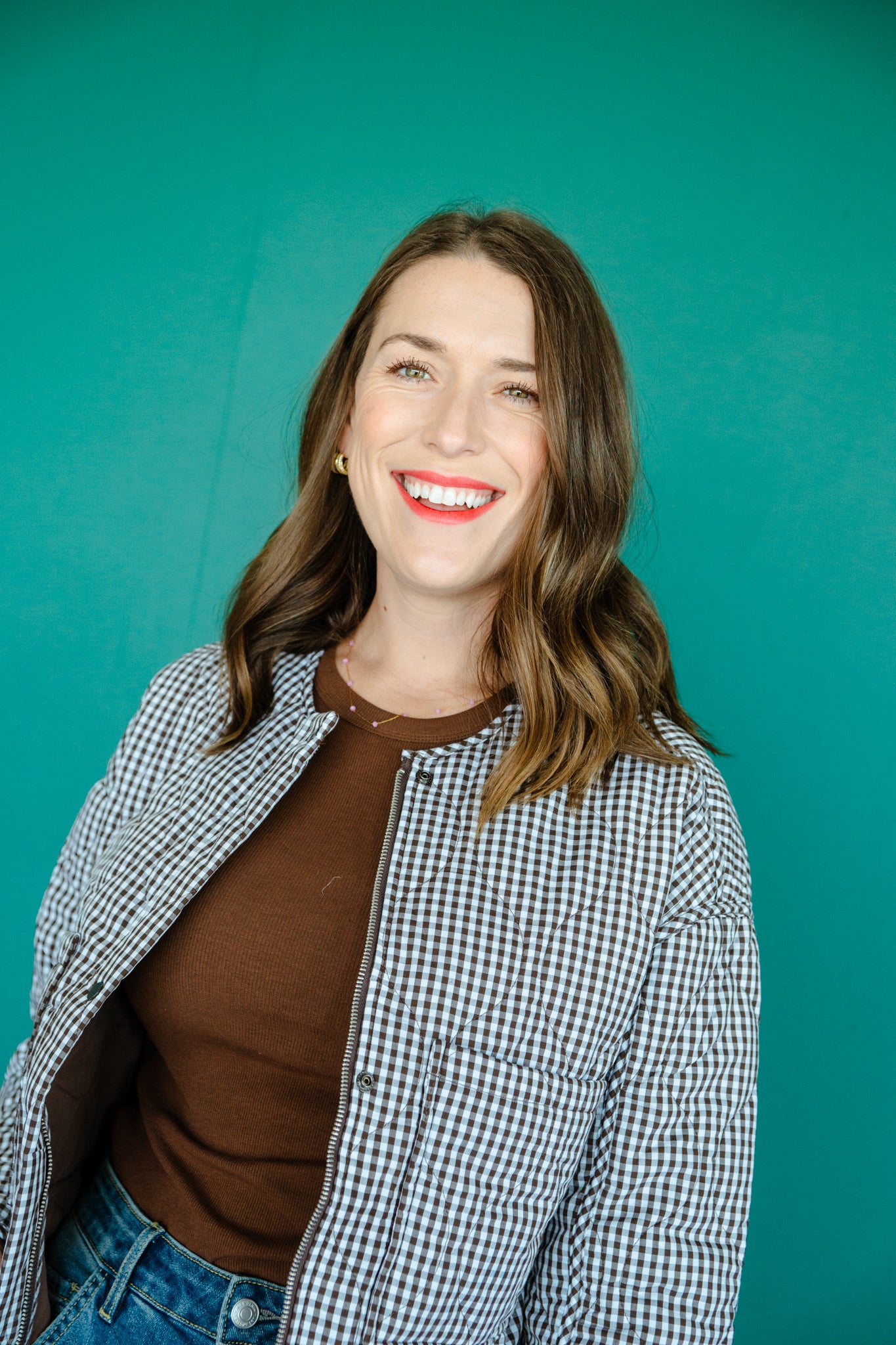 Ashton Checkered Puffer Jacket